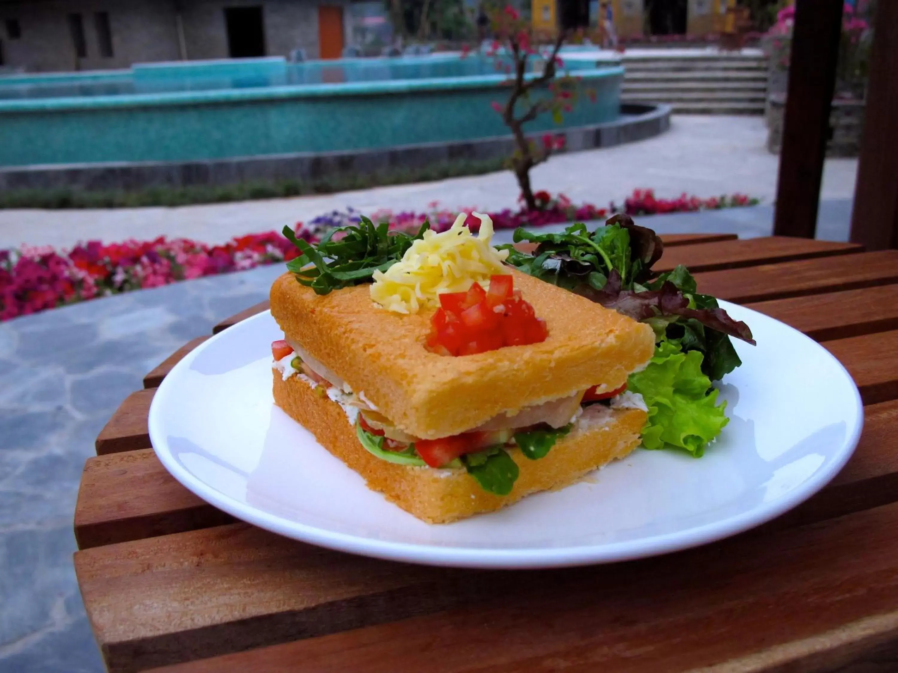 Food close-up in Temple Tree Resort & Spa