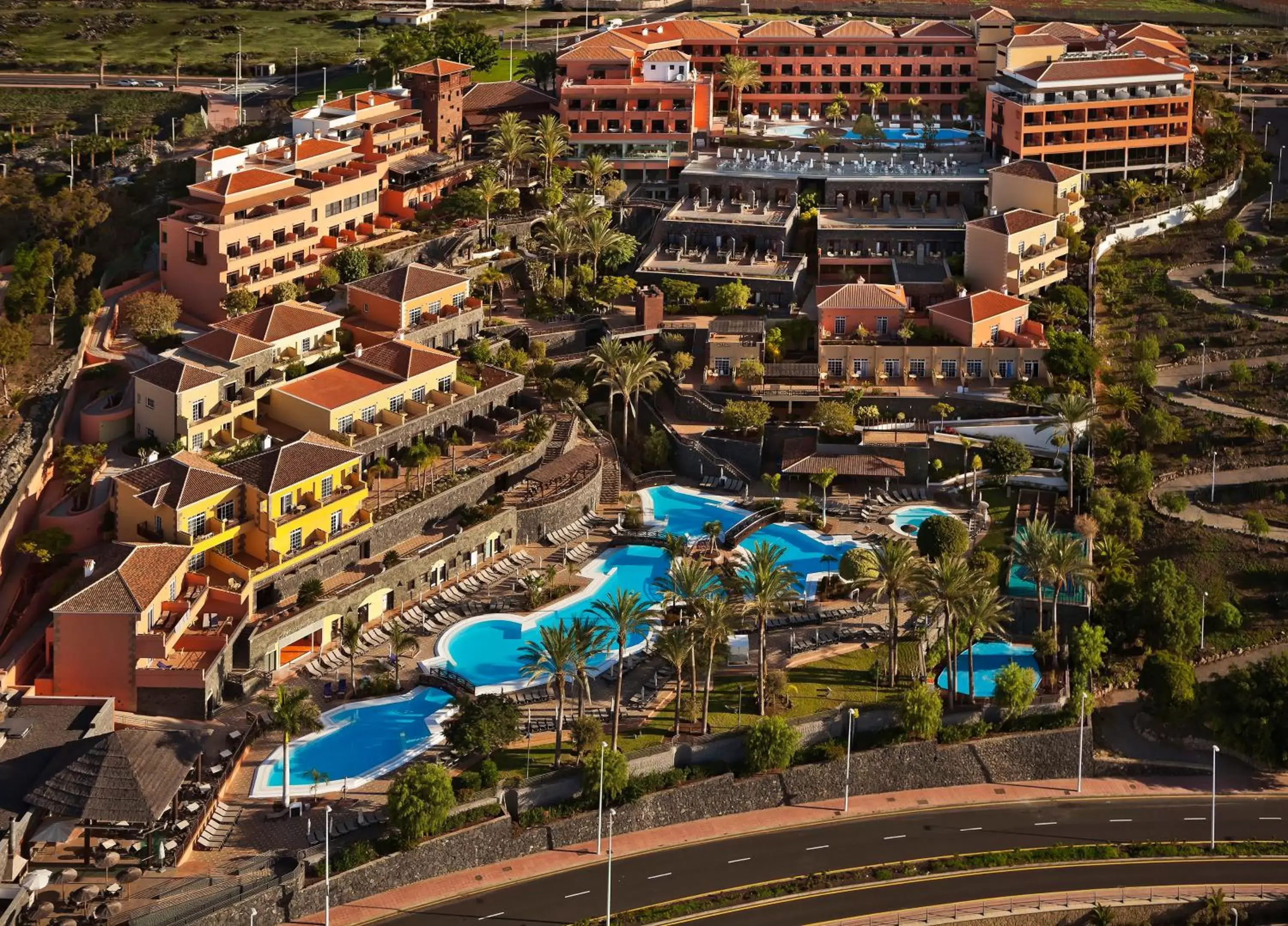 Property building, Bird's-eye View in Melia Jardines del Teide - Adults Only