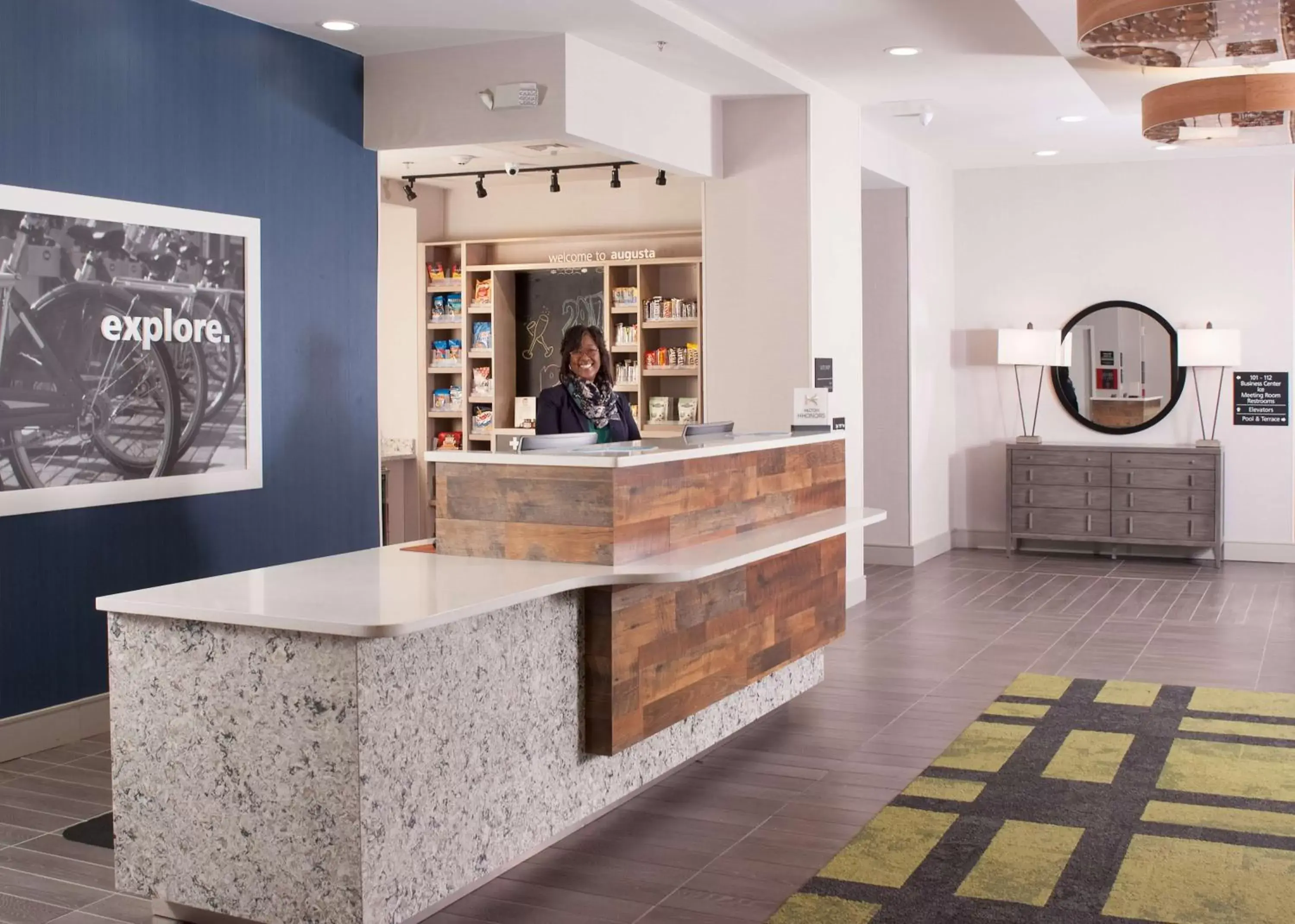 Lobby or reception in Hampton Inn & Suites by Hilton Augusta-Washington Rd