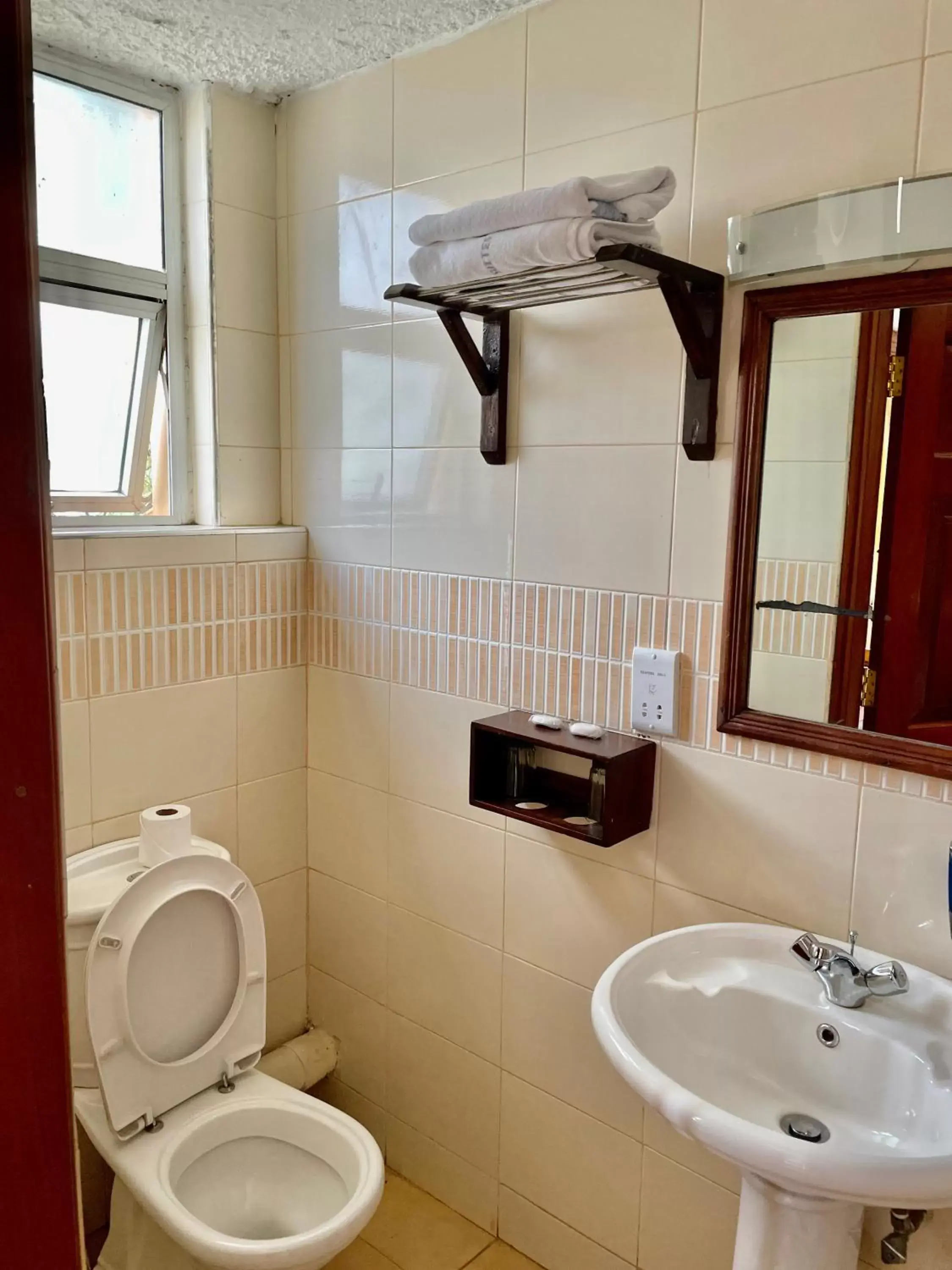 Bathroom in Kenya Comfort Suites