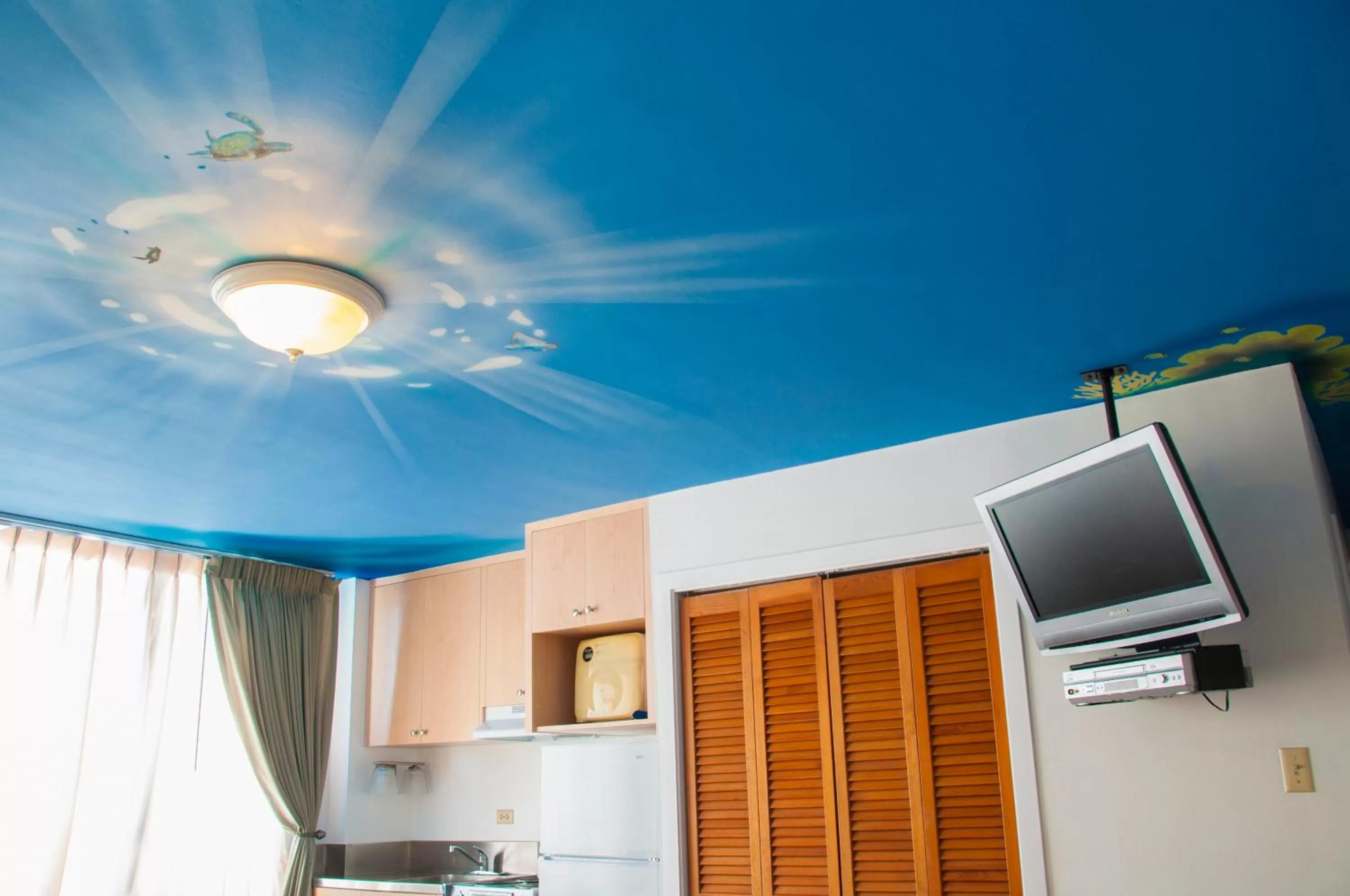 TV and multimedia in Holiday Surf Hotel (with full kitchen)