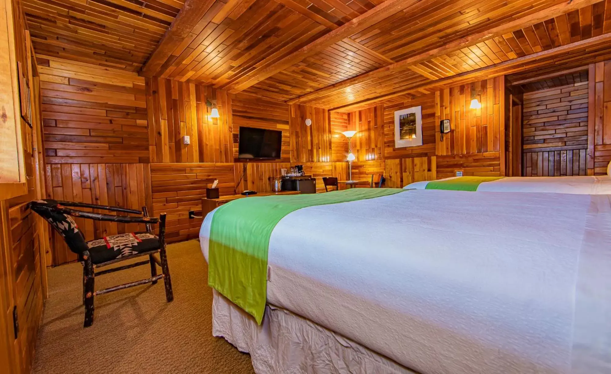 Bed in Cooper Spur Mountain Resort