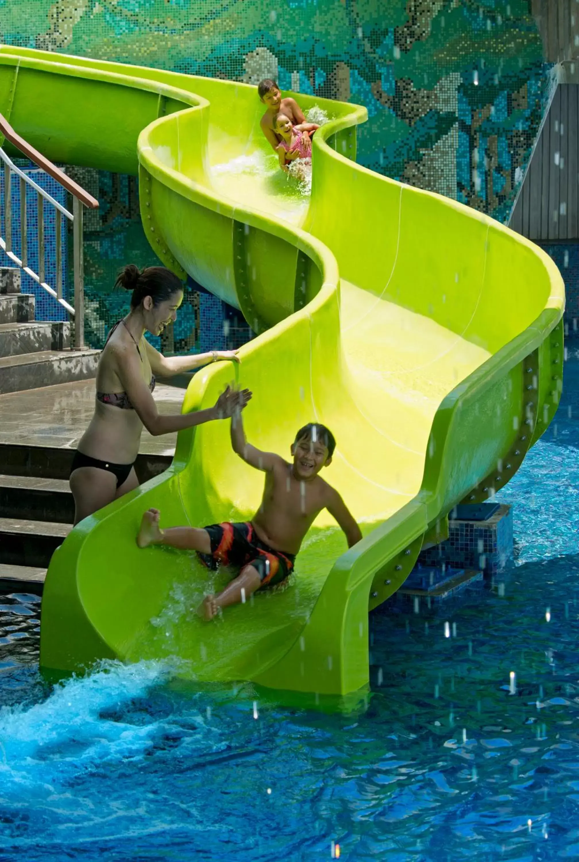 People, Water Park in RIMBA by AYANA Bali