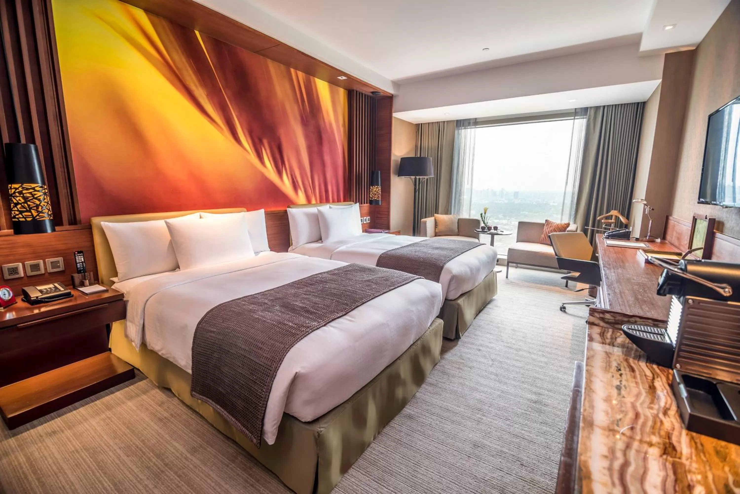 Bedroom, Bed in Marco Polo Ortigas Manila