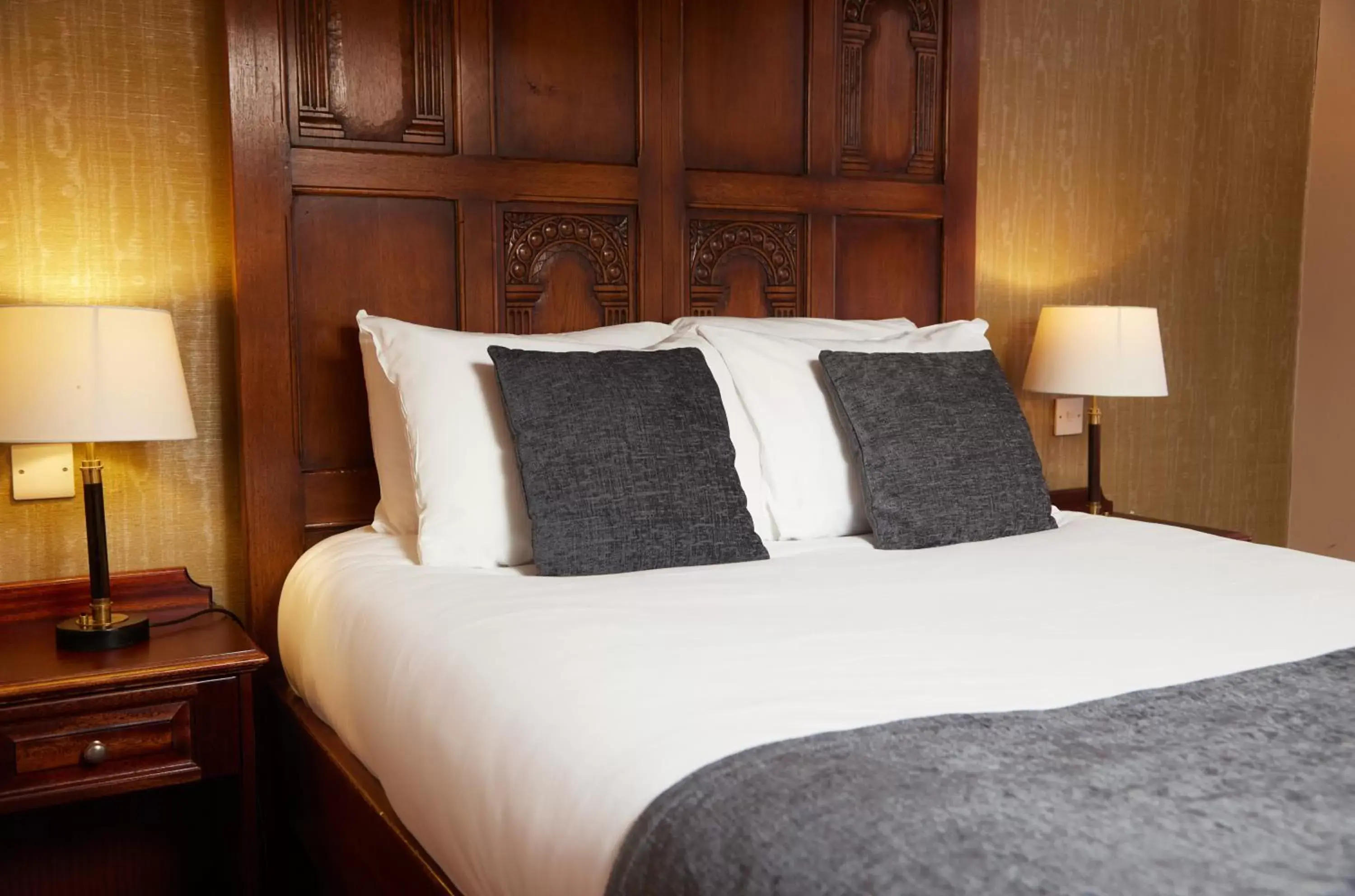 Bedroom, Bed in Fieldhead Hotel by Greene King Inns