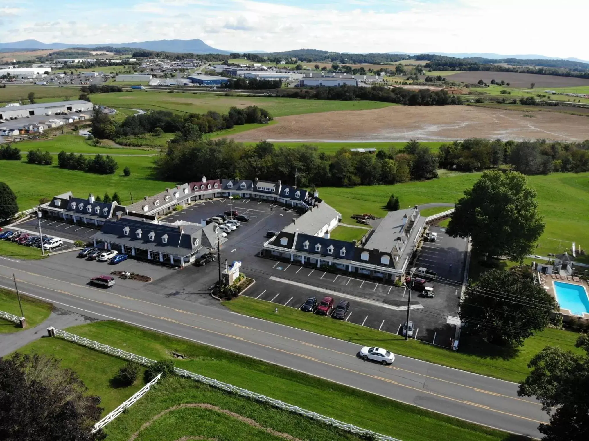 Bird's-eye View in The Village Inn