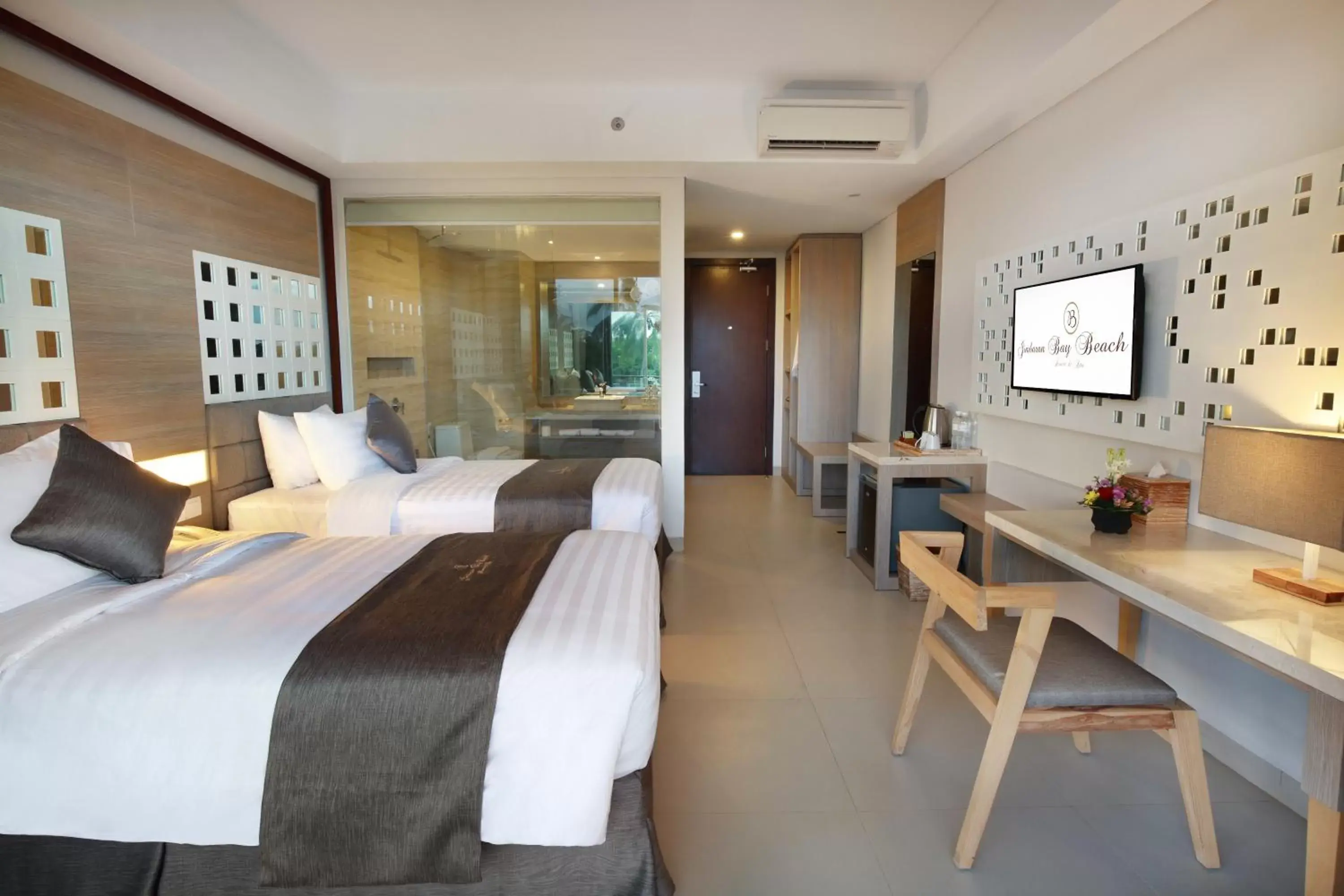 Trunajaya Deluxe Double or Twin Room in Jimbaran Bay Beach Resort and Spa by Prabhu