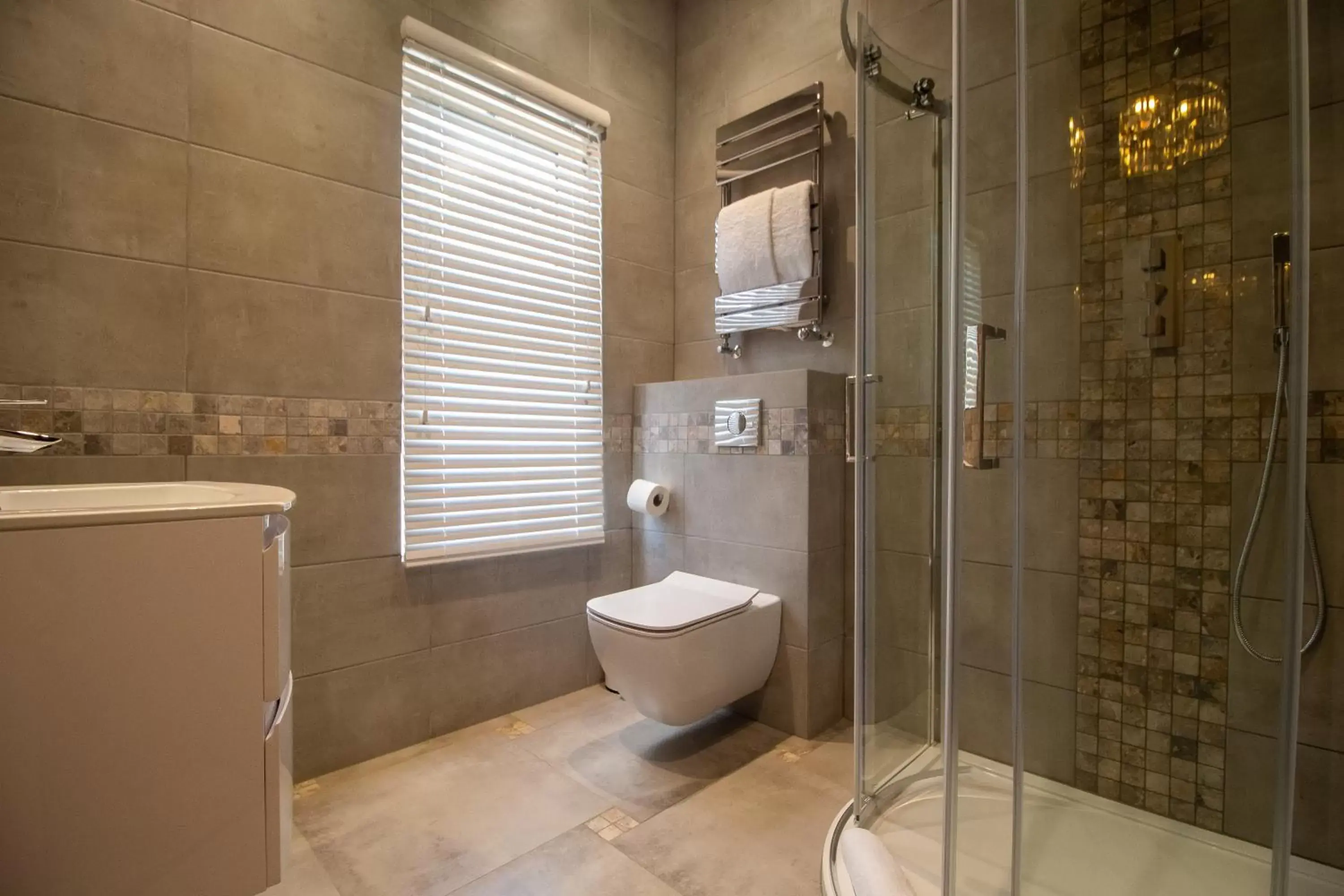 Shower, Bathroom in Signature Suites