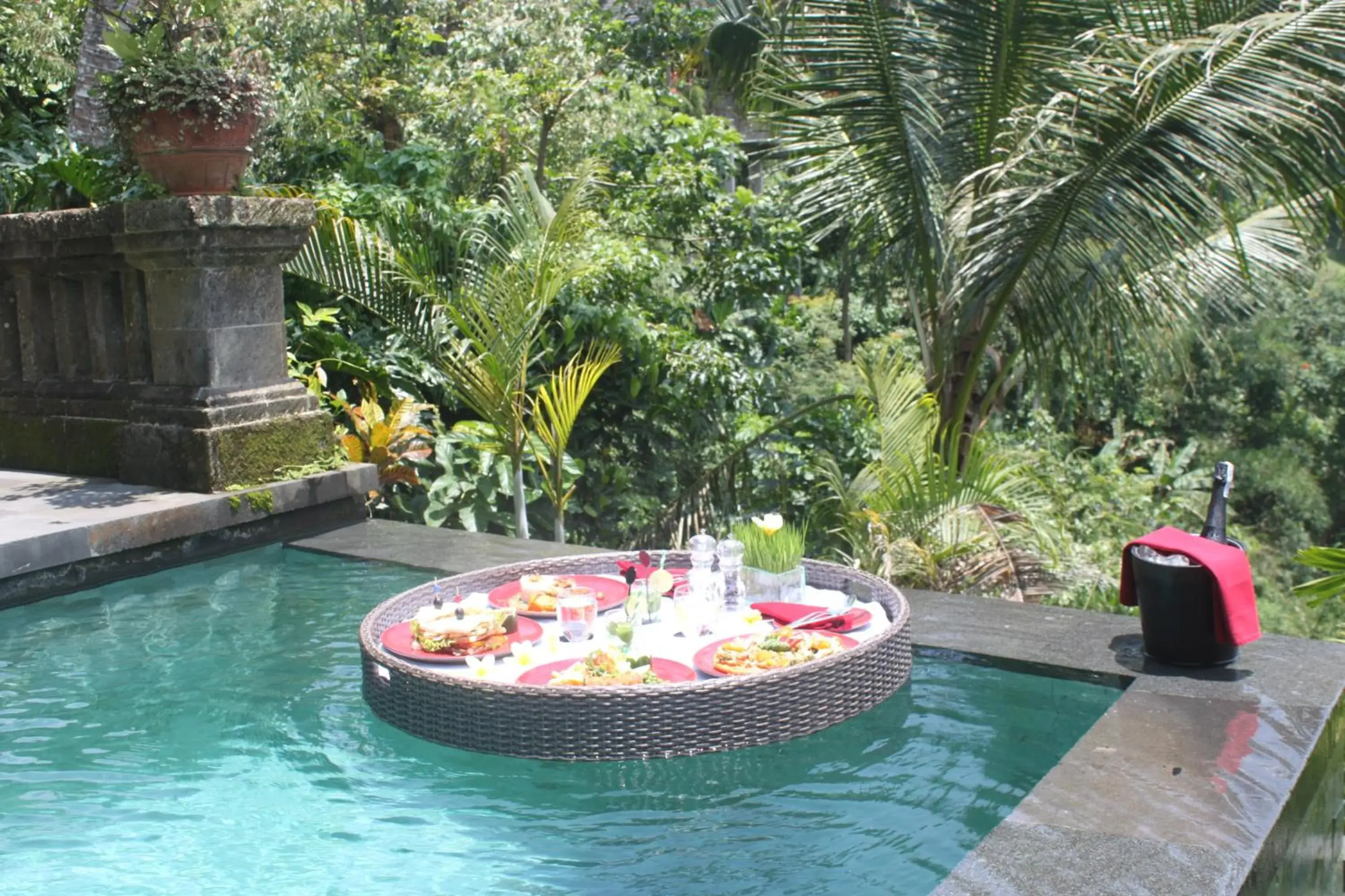 Breakfast in Bidadari Private Villas & Retreat