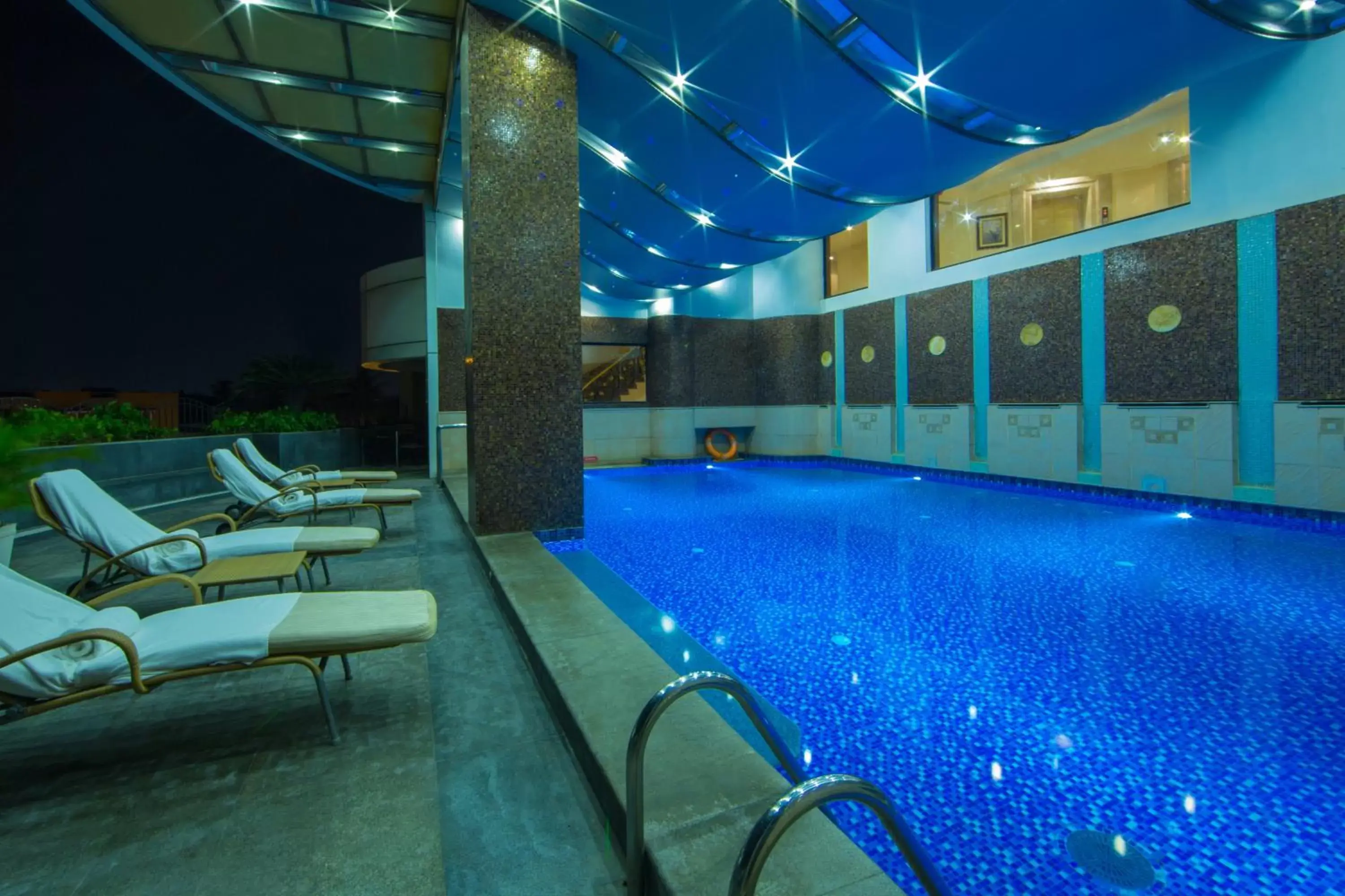 Pool view in The Accord Metropolitan Pool view in The Accord Metropolitan