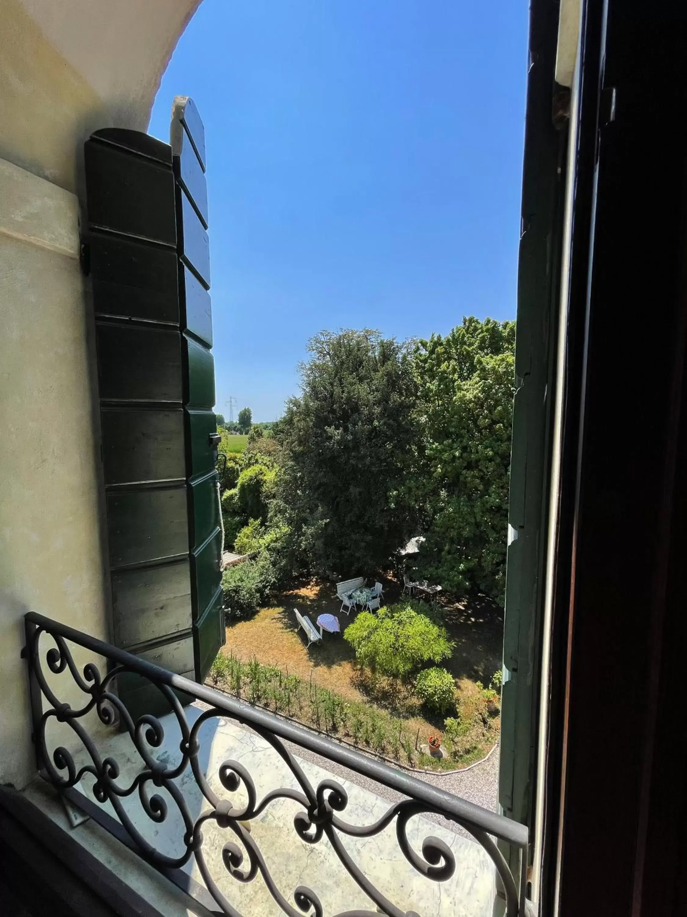 Balcony/Terrace in B&B Villa Gradenigo