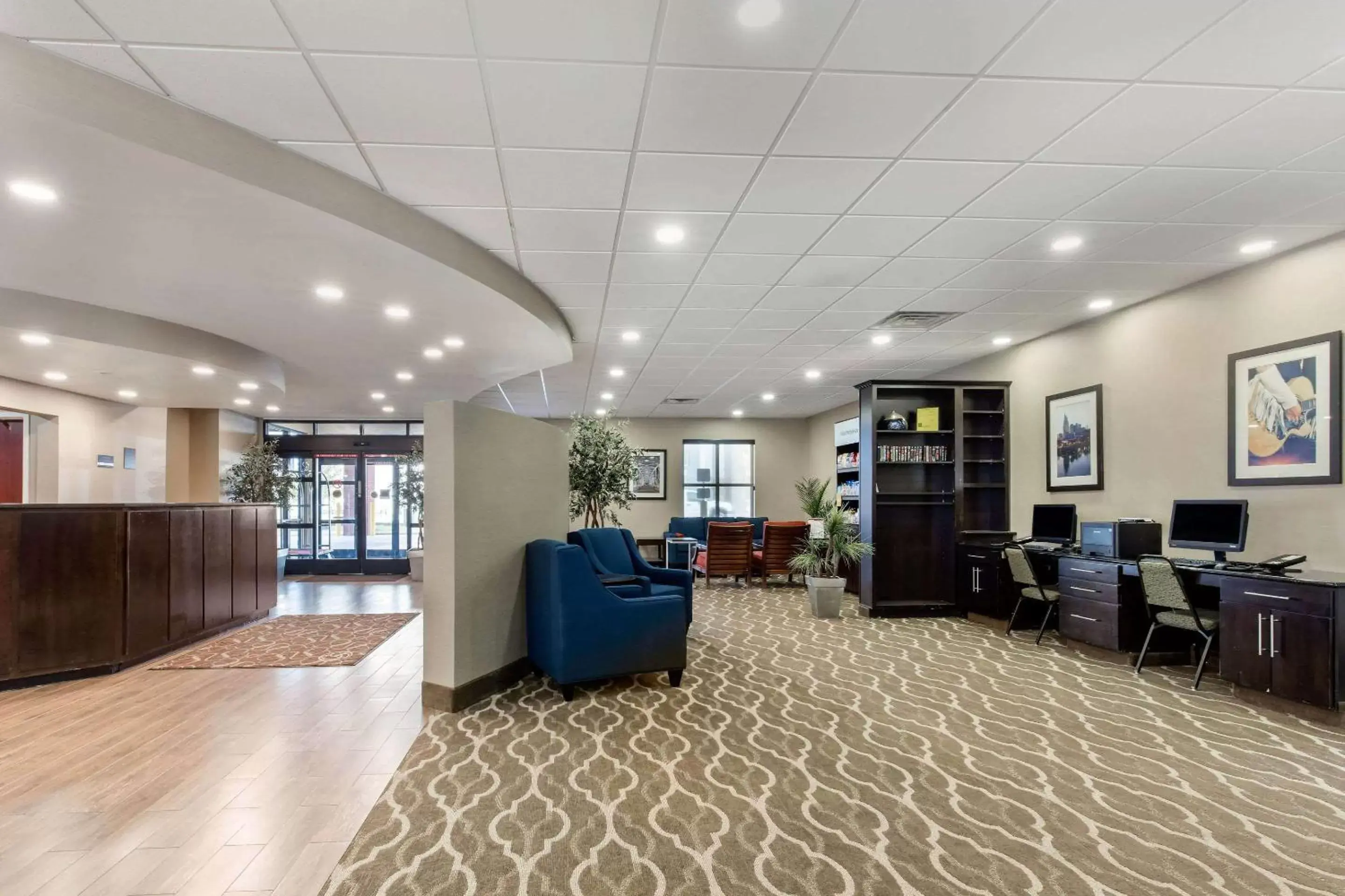 Lobby or reception, Lobby/Reception in Comfort Suites Nashville