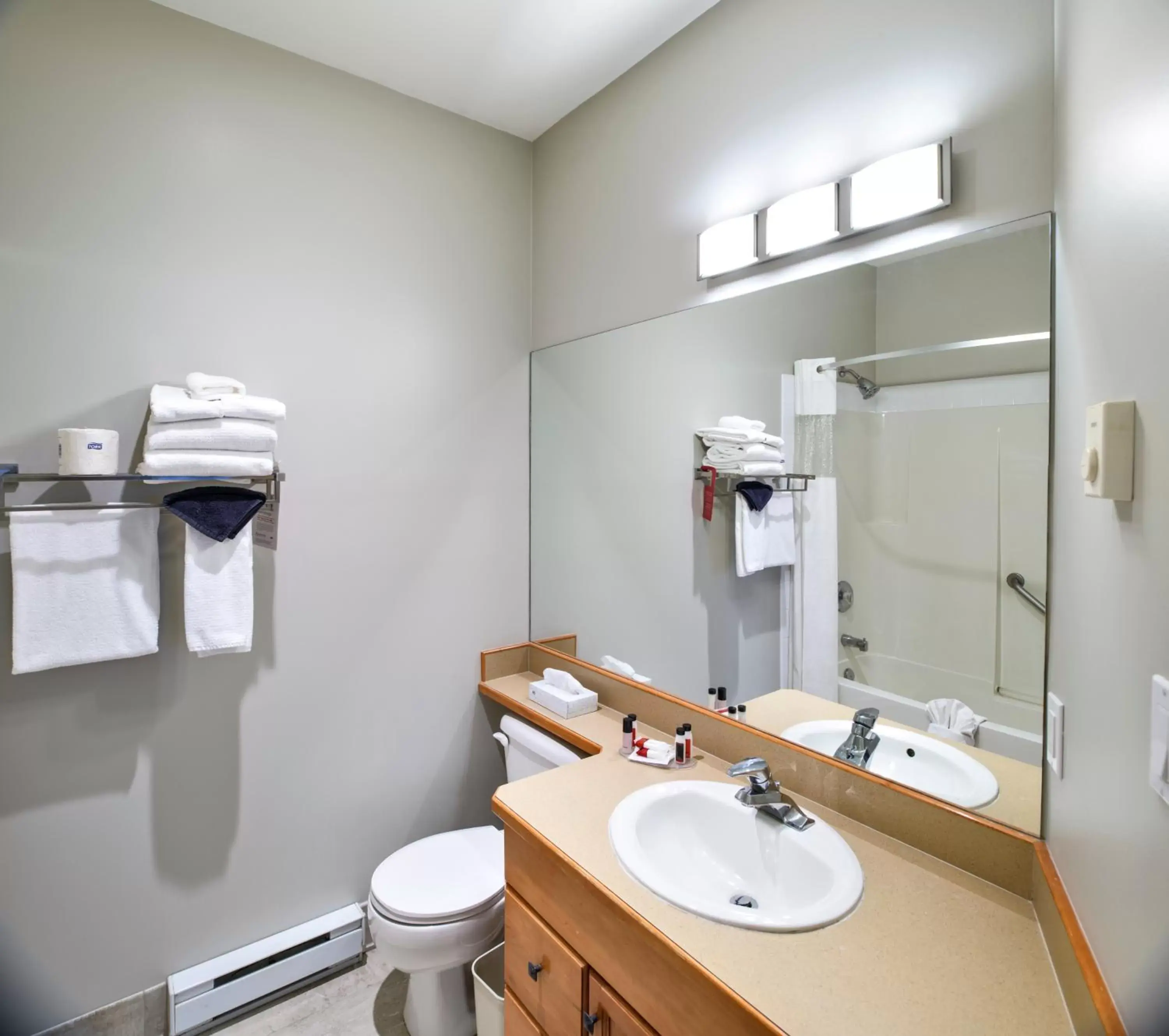 Toilet, Bathroom in Ramada by Wyndham Penticton Hotel & Suites