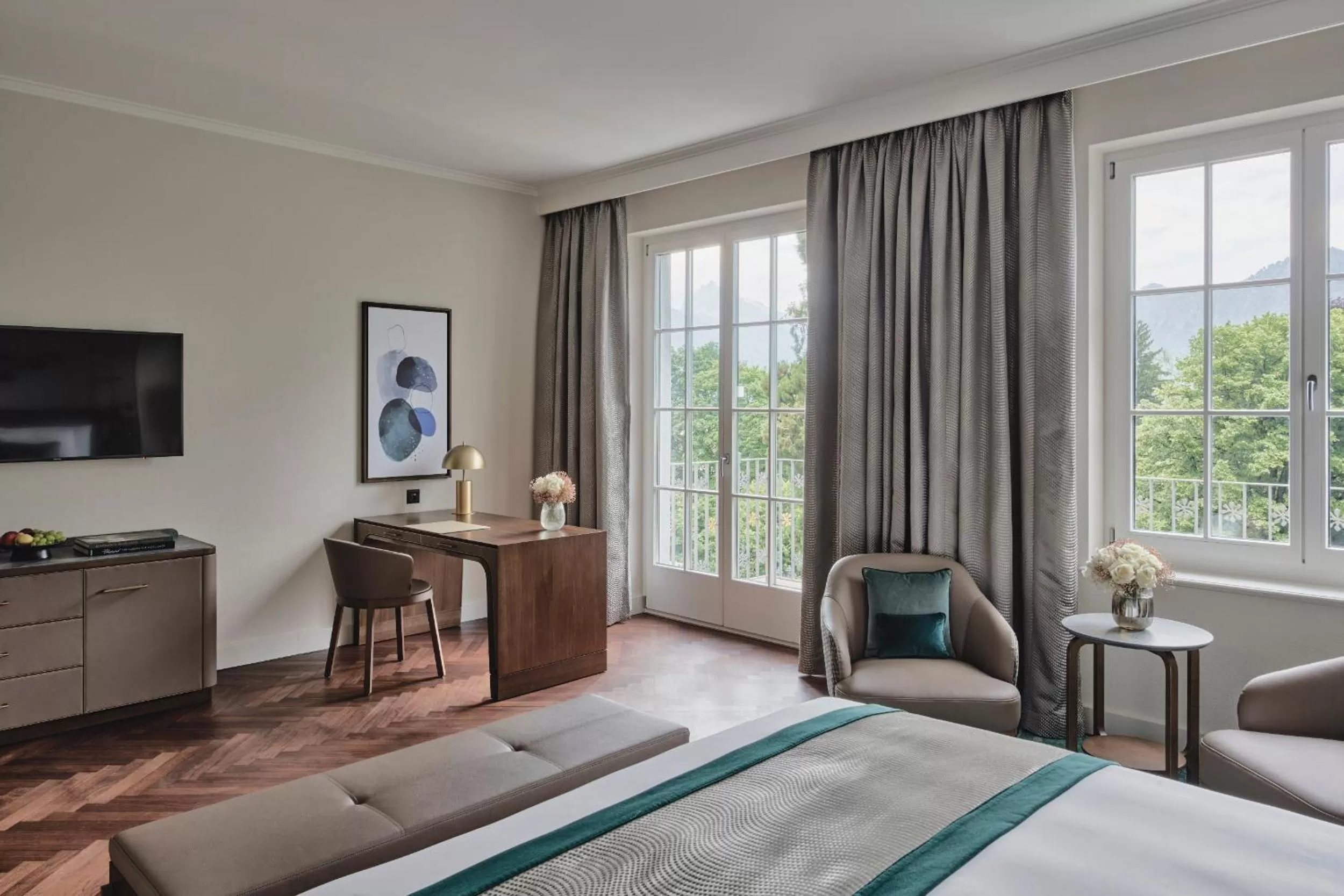 Photo of the whole room, Bed in Grand Resort Bad Ragaz