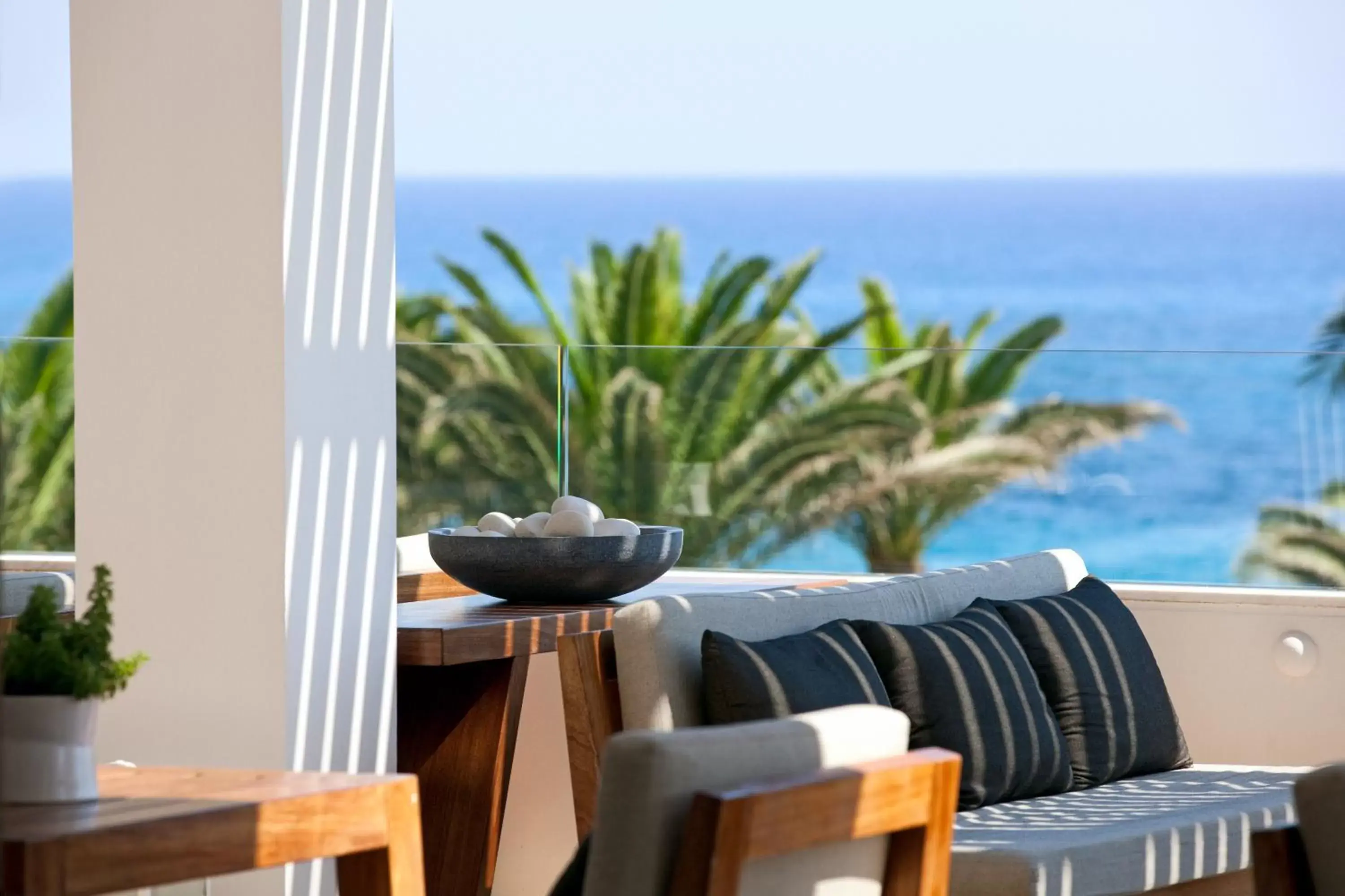 Balcony/Terrace in Alion Beach Hotel