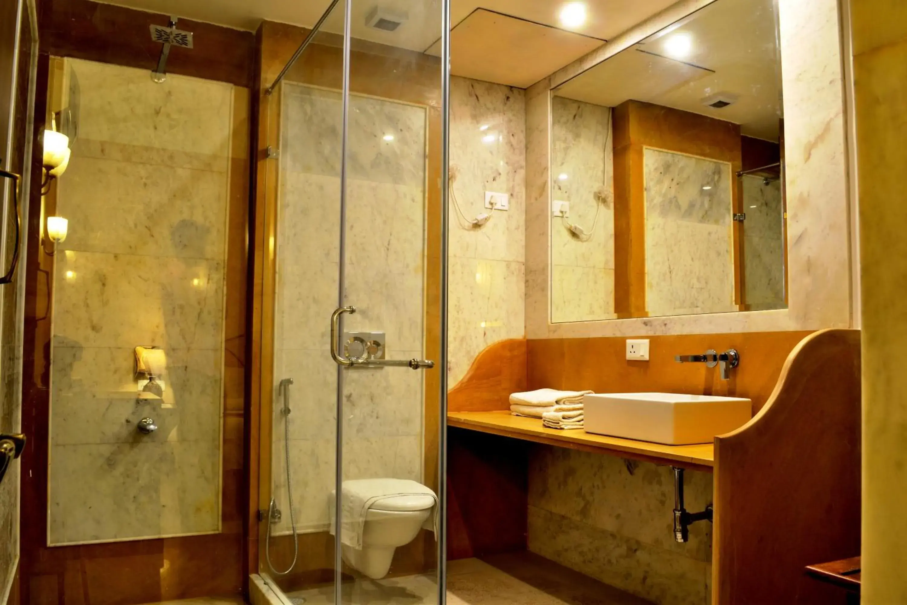 Shower, Bathroom in Suryaa Villa Jaipur - A Boutique Heritage Haveli