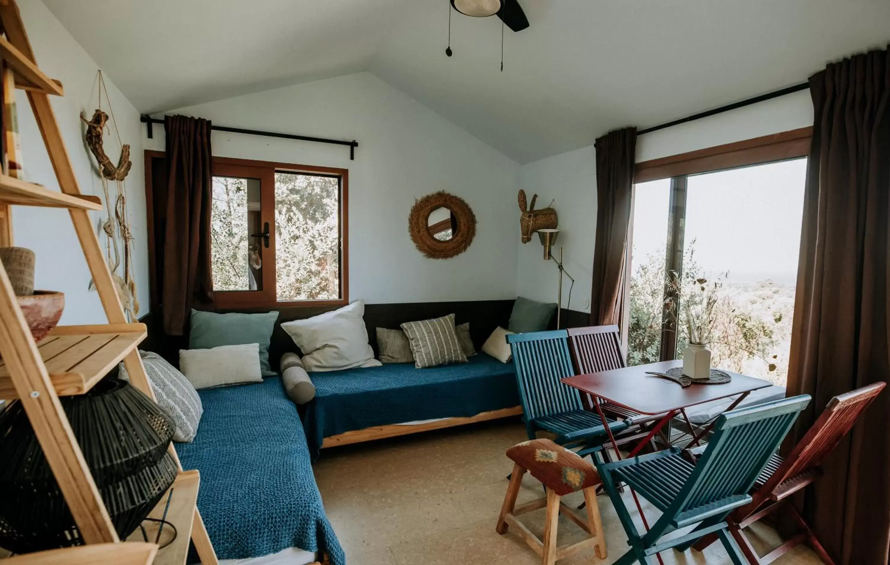 Seating Area in Eco-lodge Villa Epicurea