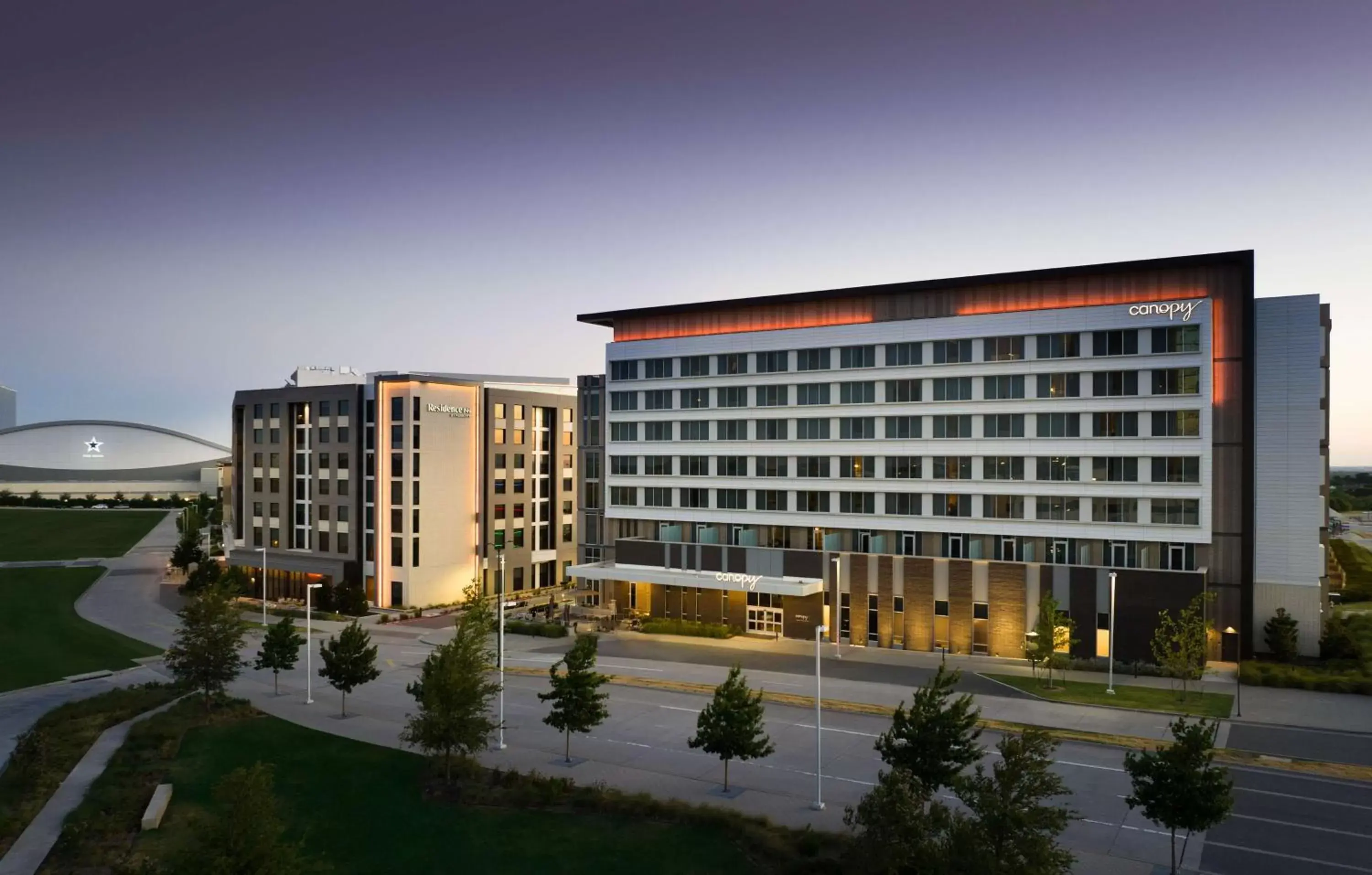 Property Building in Canopy By Hilton Dallas Frisco Station
