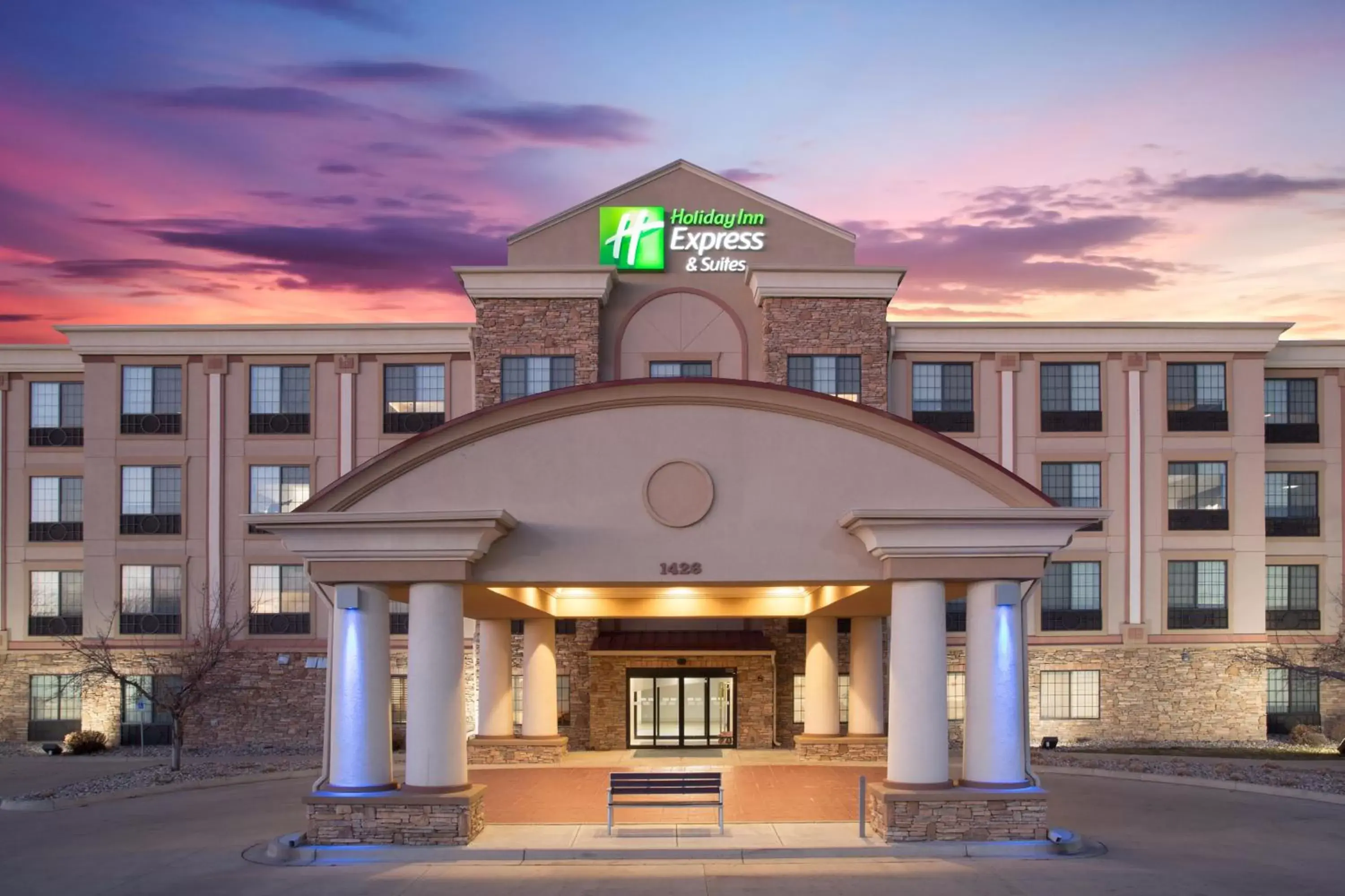 Property building in Holiday Inn Express Hotel & Suites Fort Collins, an IHG Hotel