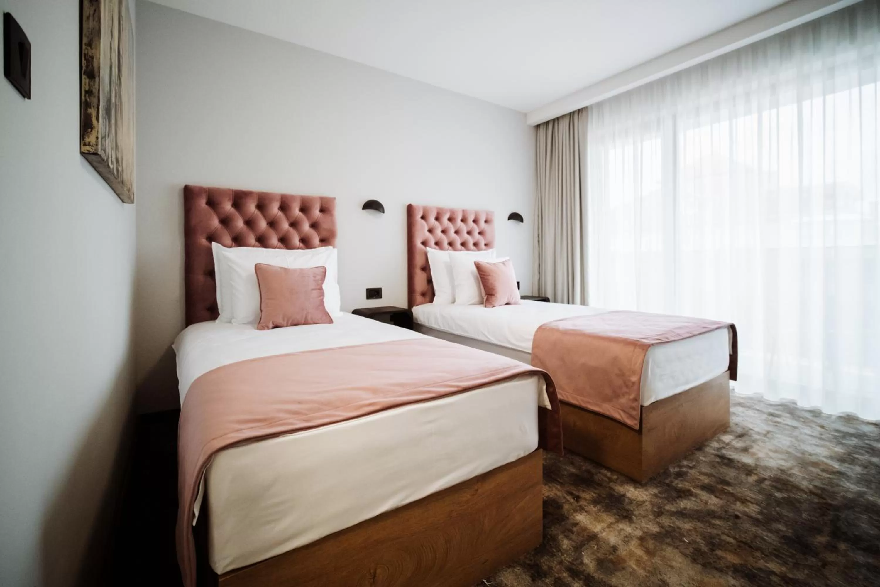 Bedroom, Bed in Hotel Barcode Wellness & Spa