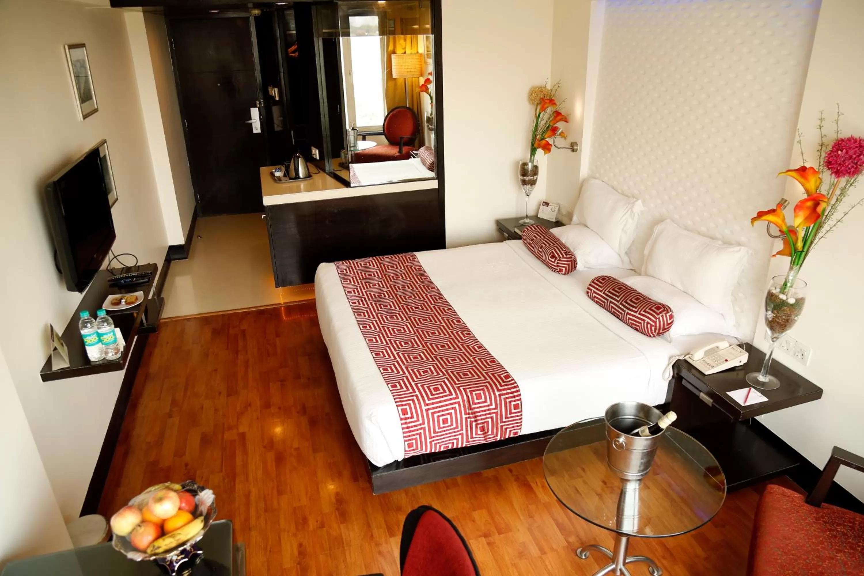 Bed in Hotel Yogi Midtown