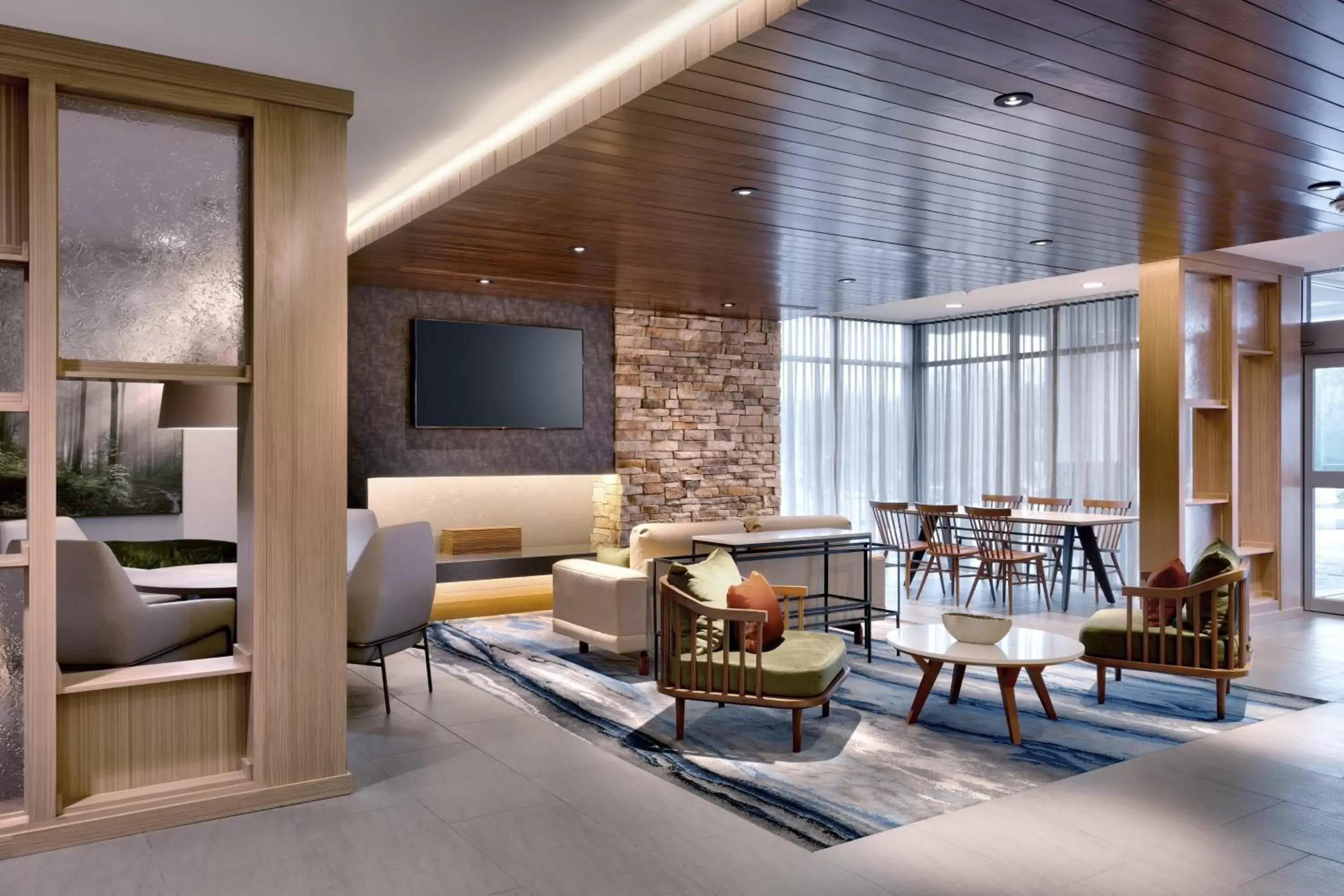 Lobby or reception in Fairfield Inn & Suites by Marriott Fort Smith