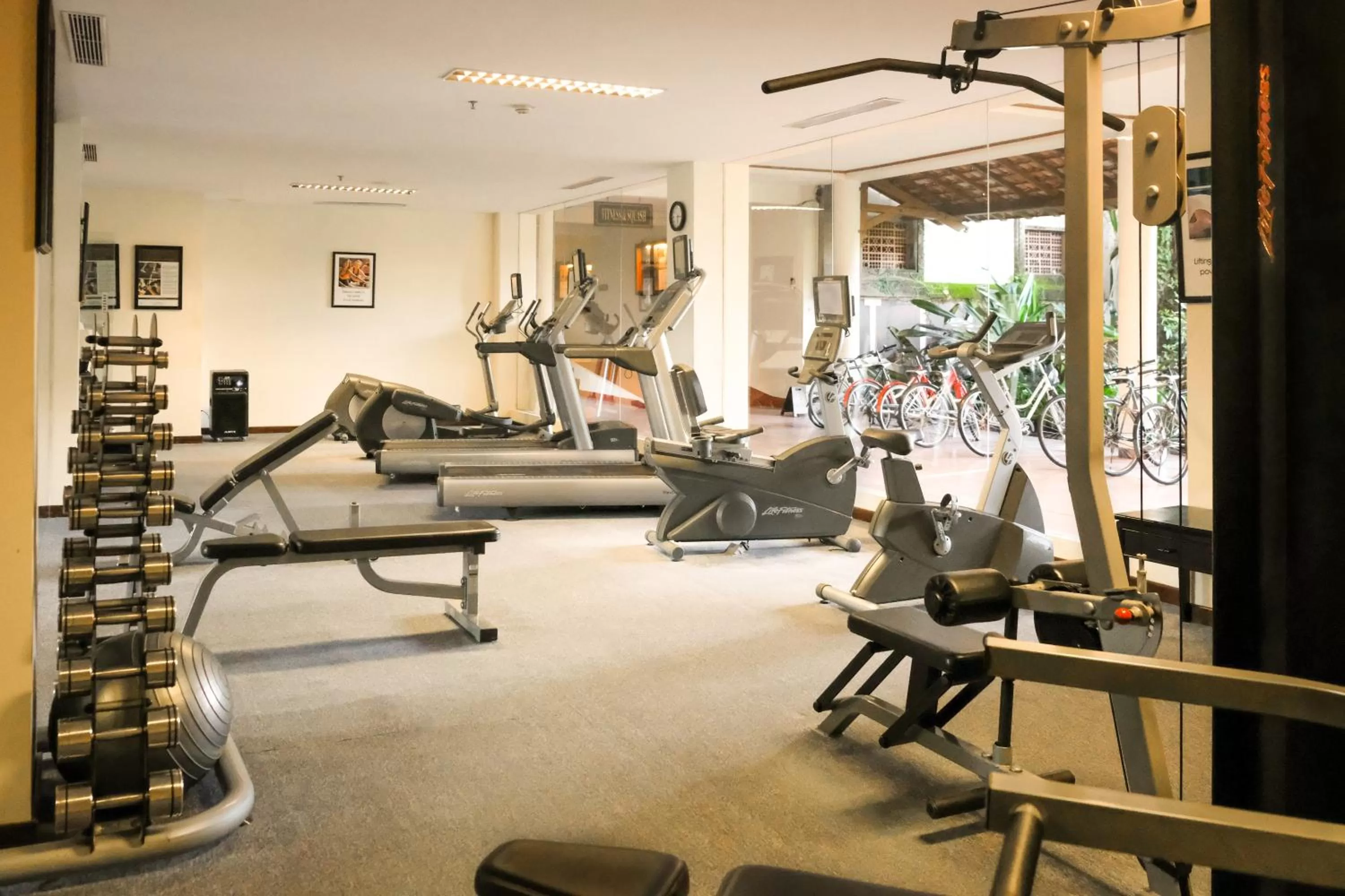 Fitness centre/facilities in Ayodya Resort Bali