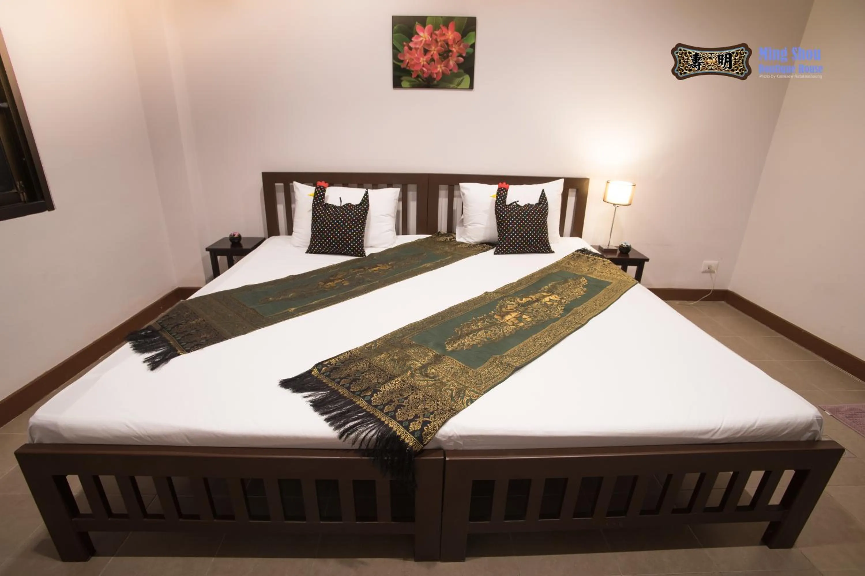 Bed in Ming Shou Boutique House