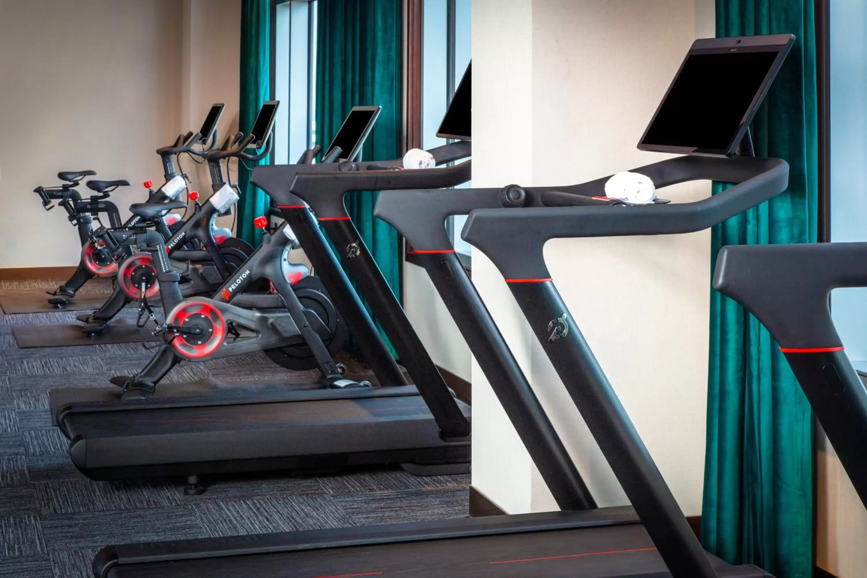 Fitness centre/facilities in Blossom Hotel Houston, Curio Collection by Hilton Fitness centre/facilities in Blossom Hotel Houston, Curio Collection by Hilton