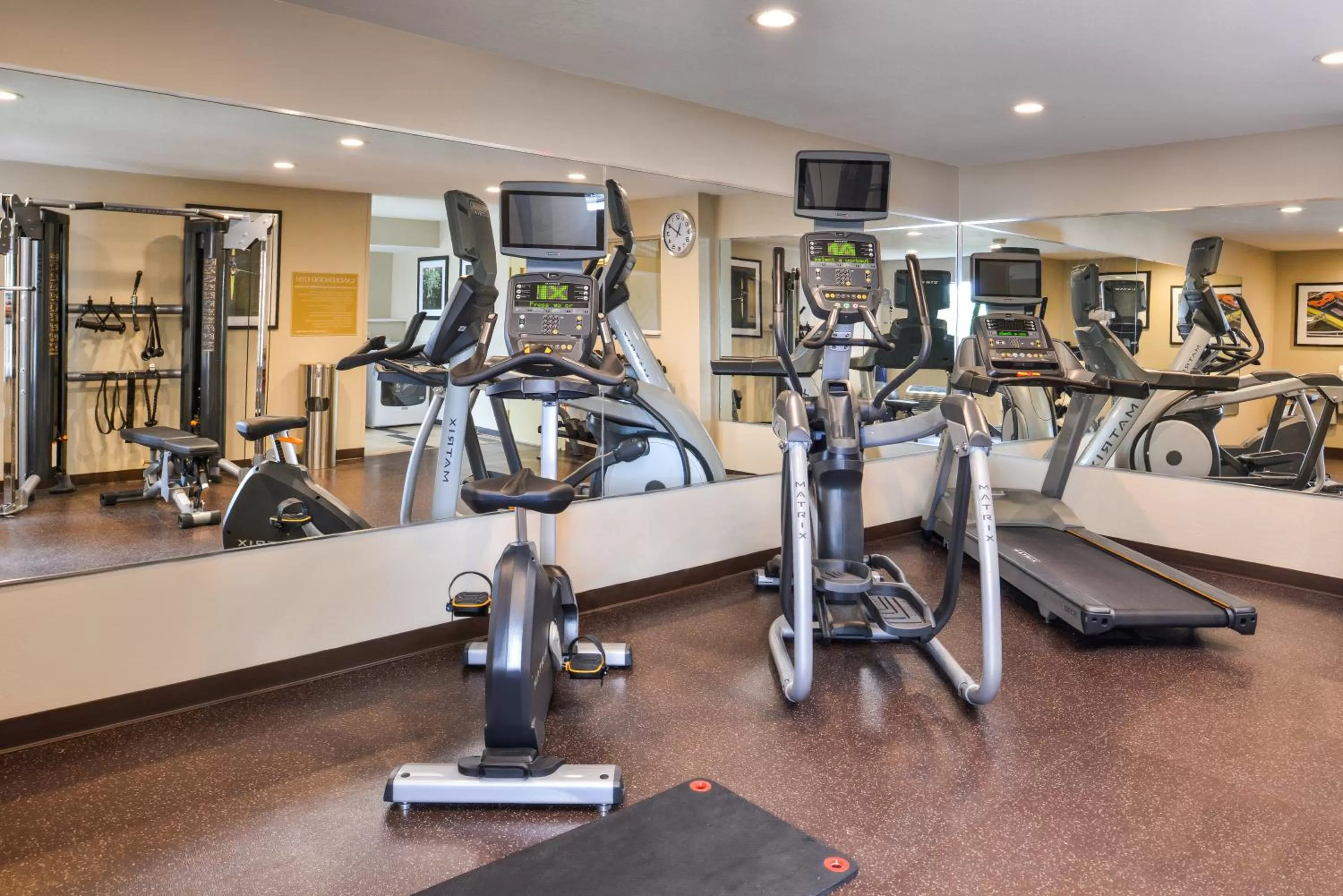Fitness centre/facilities in Candlewood Suites Beaumont by IHG