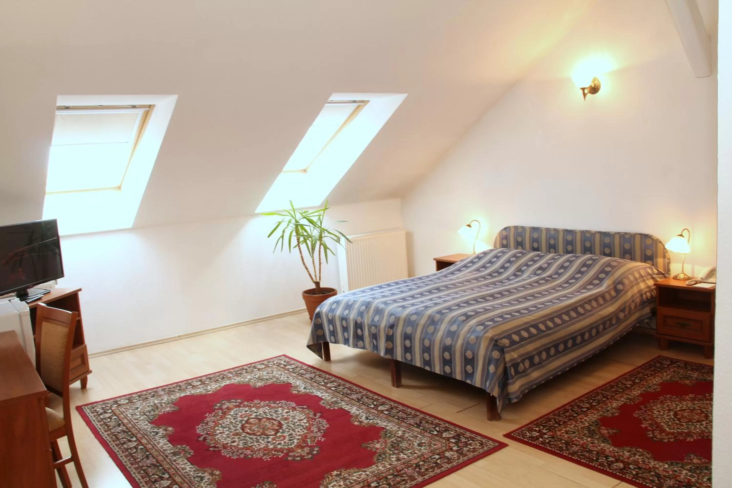 Photo of the whole room in Kalvin House Budapest