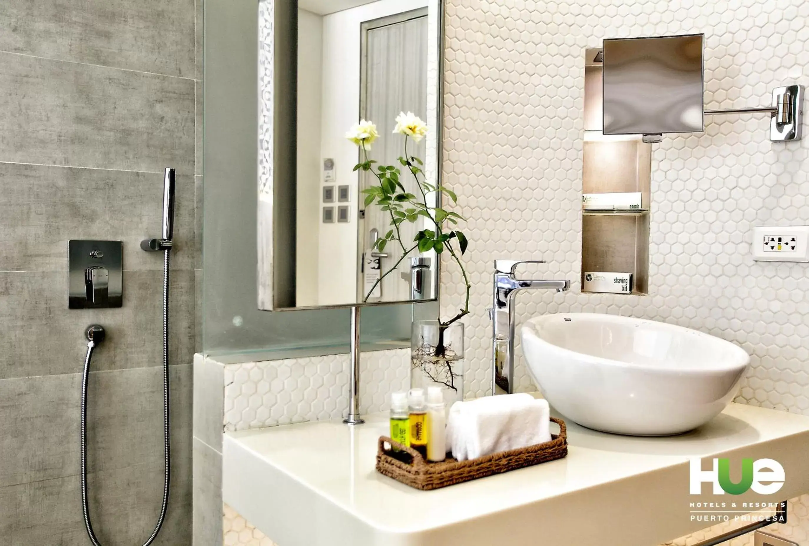 Bathroom in Hue Hotels and Resorts Puerto Princesa Managed by HII Bathroom in Hue Hotels and Resorts Puerto Princesa Managed by HII