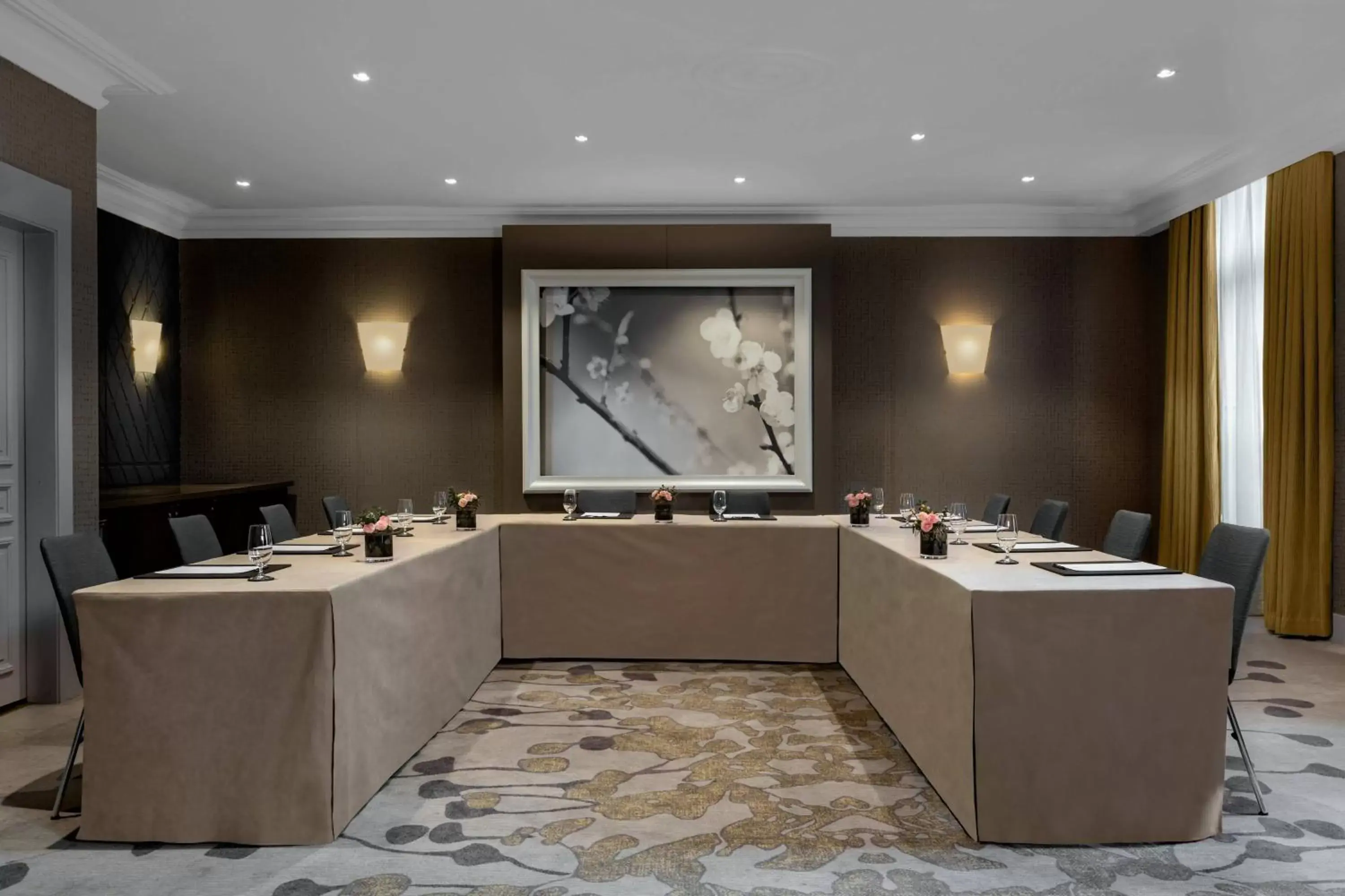 Meeting/conference room in The Ritz-Carlton Hotel de la Paix, Geneva