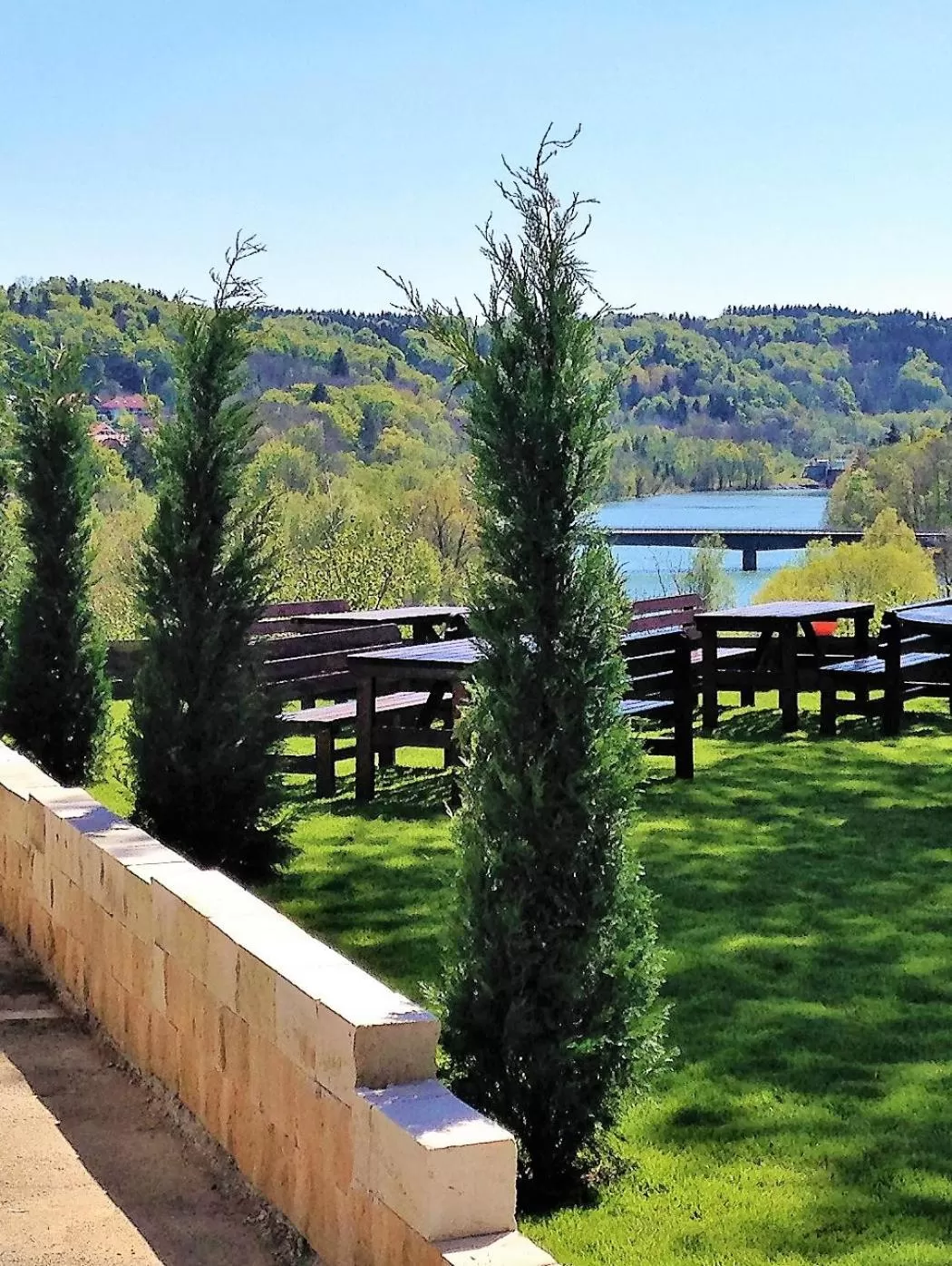 River view in Landhotel Römerkessel