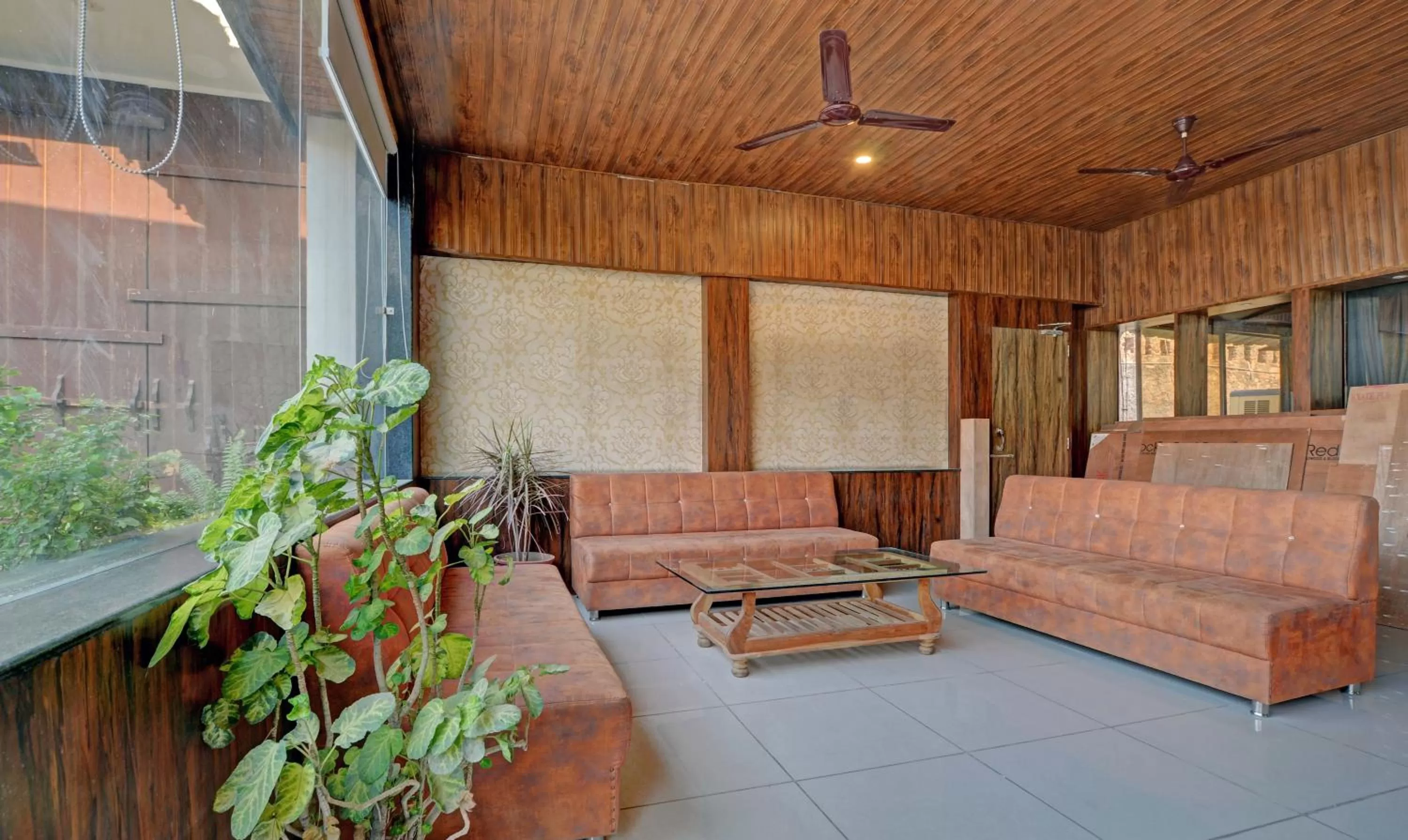 Seating Area in Treebo Trend Spirit Residency