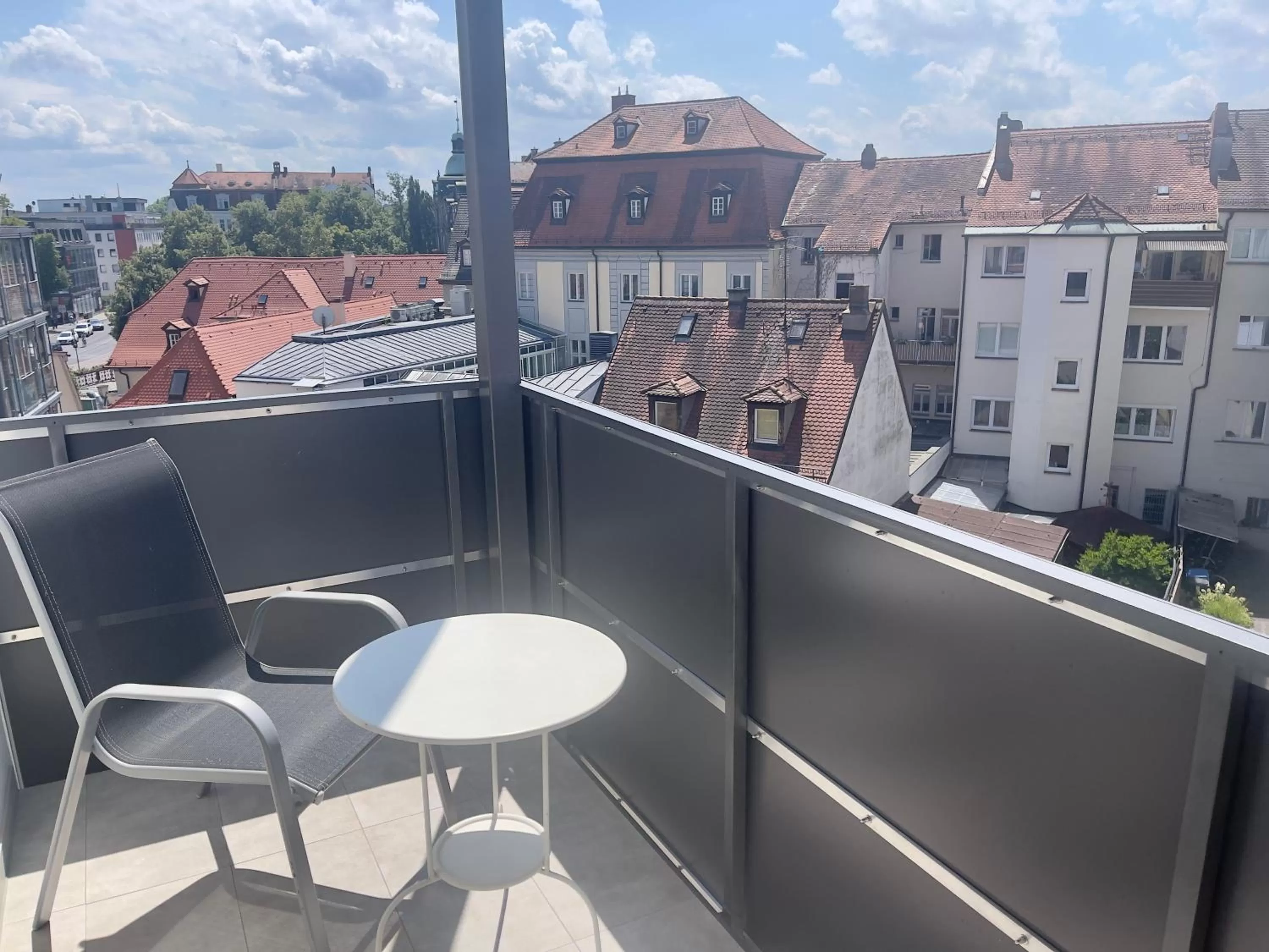 Balcony/Terrace in Hotel Central