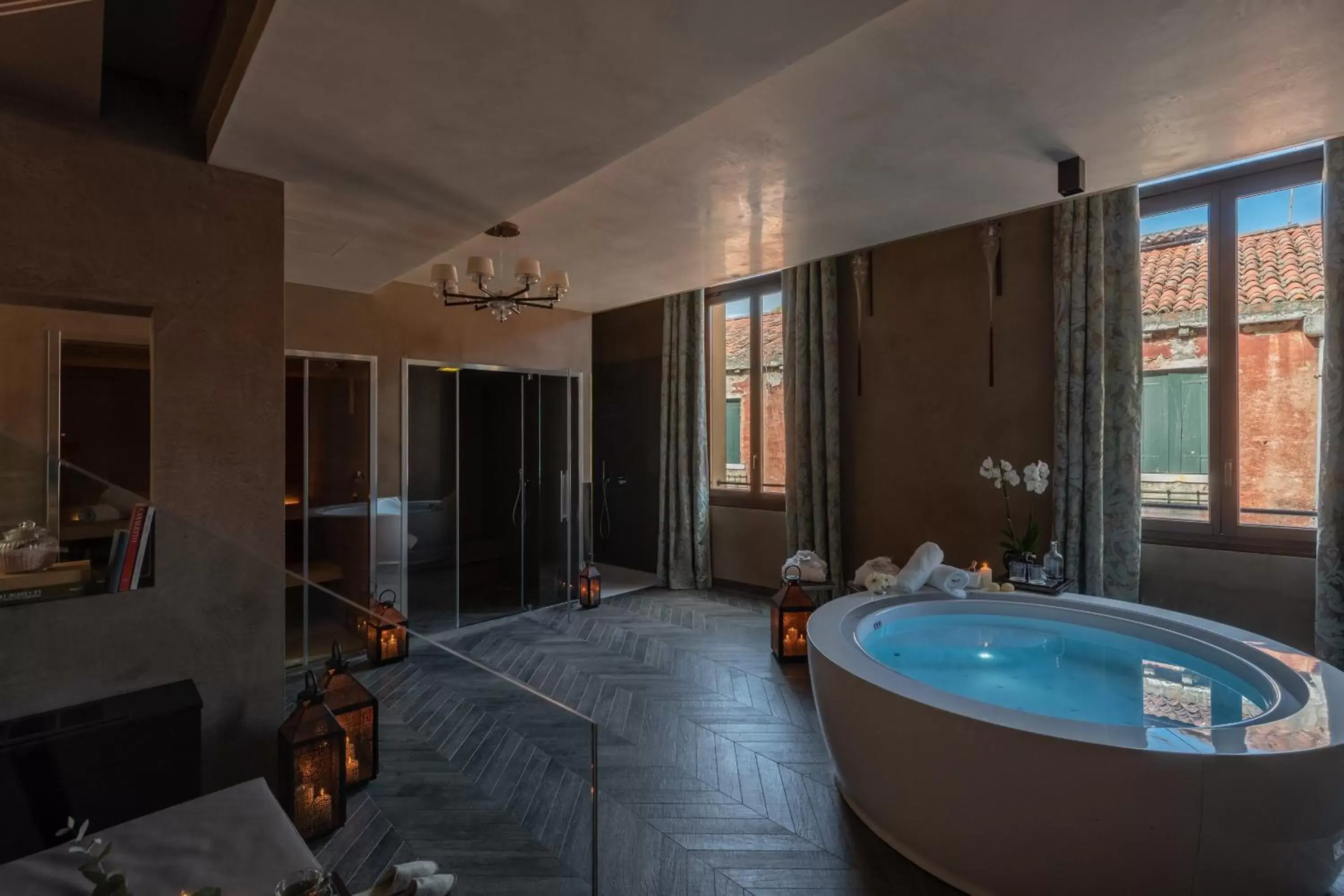 Sauna, Bathroom in Palazzo Veneziano - Venice Collection