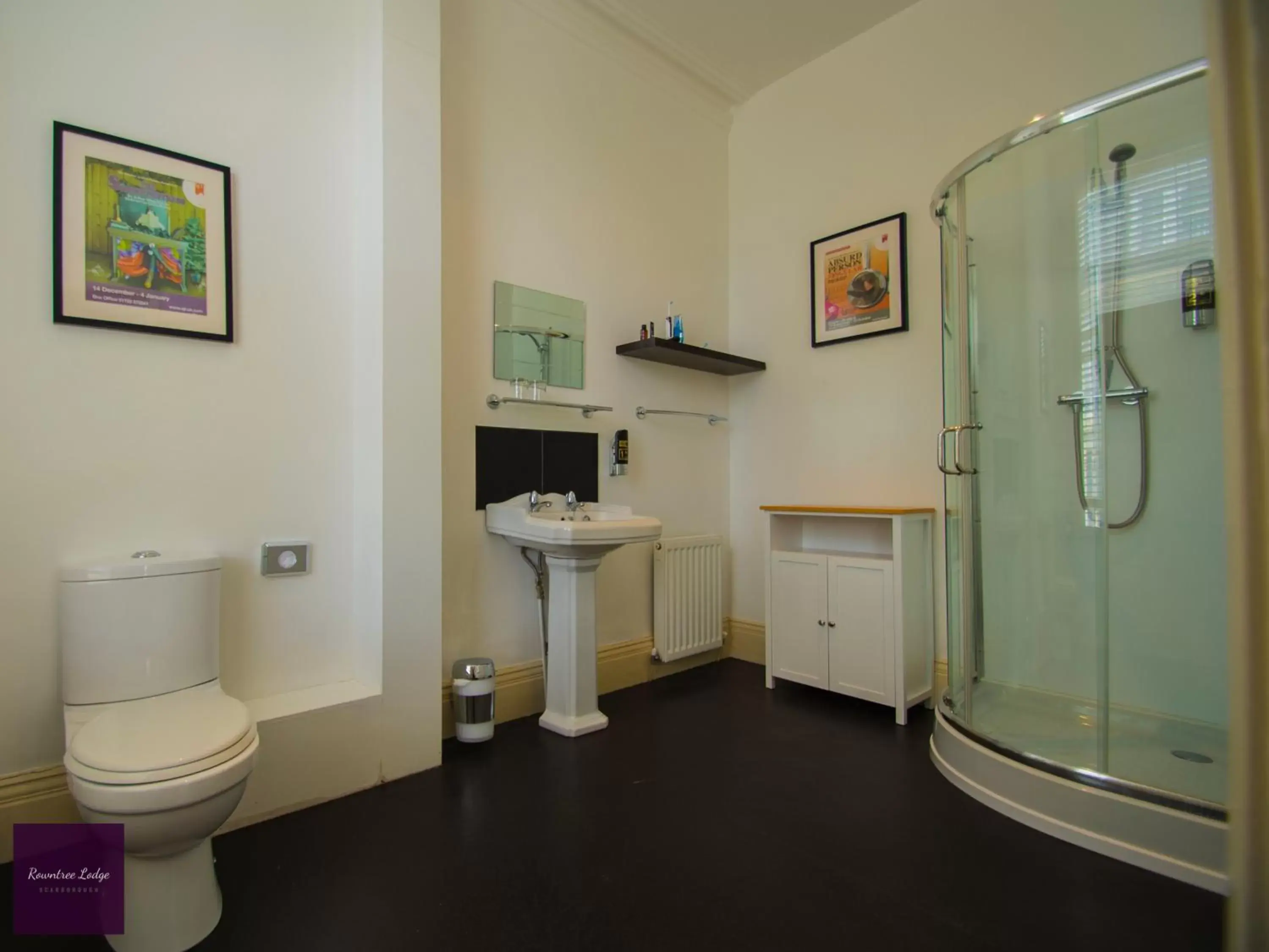 Bathroom in Rowntree Lodge