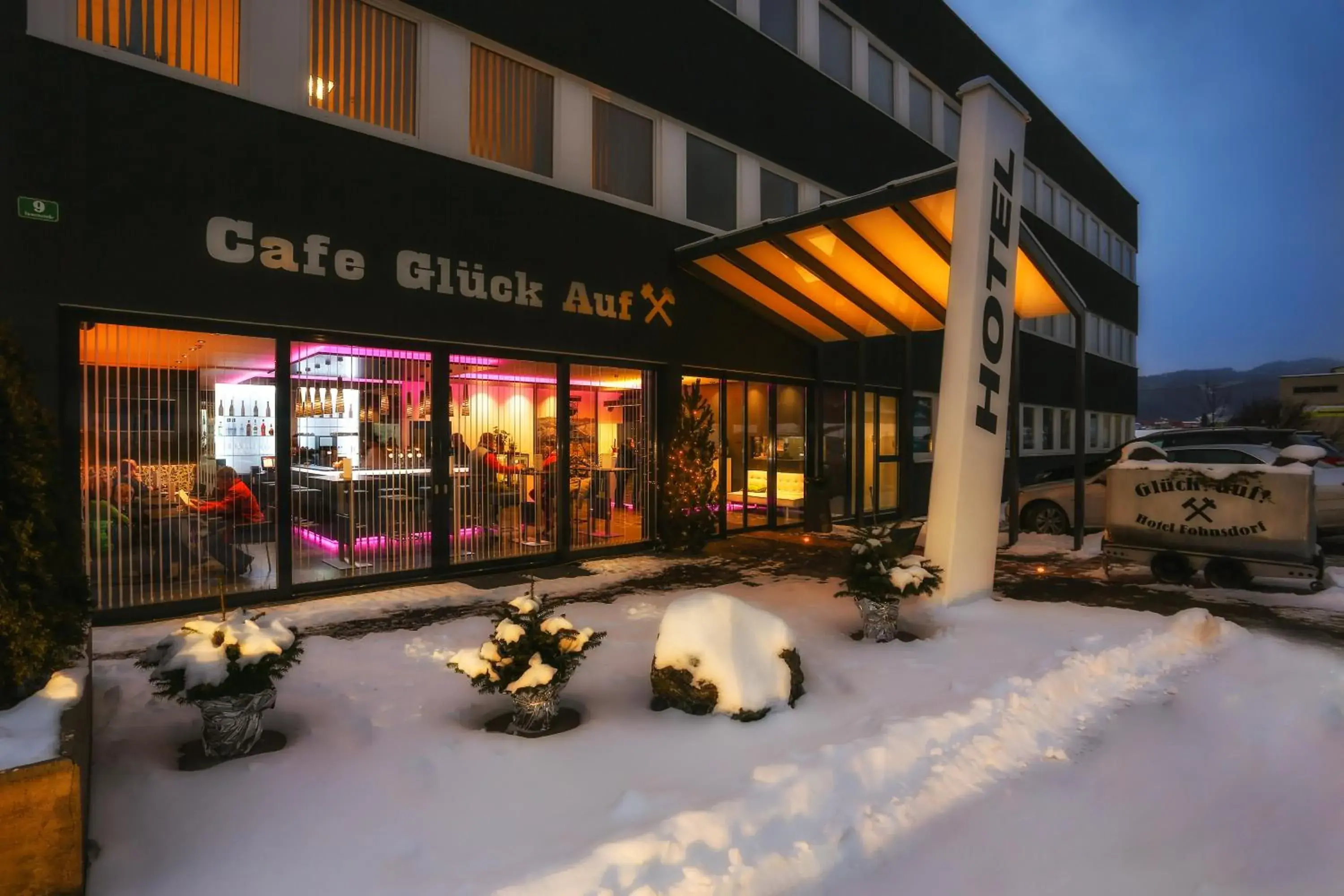 Facade/entrance in Hotel Fohnsdorf