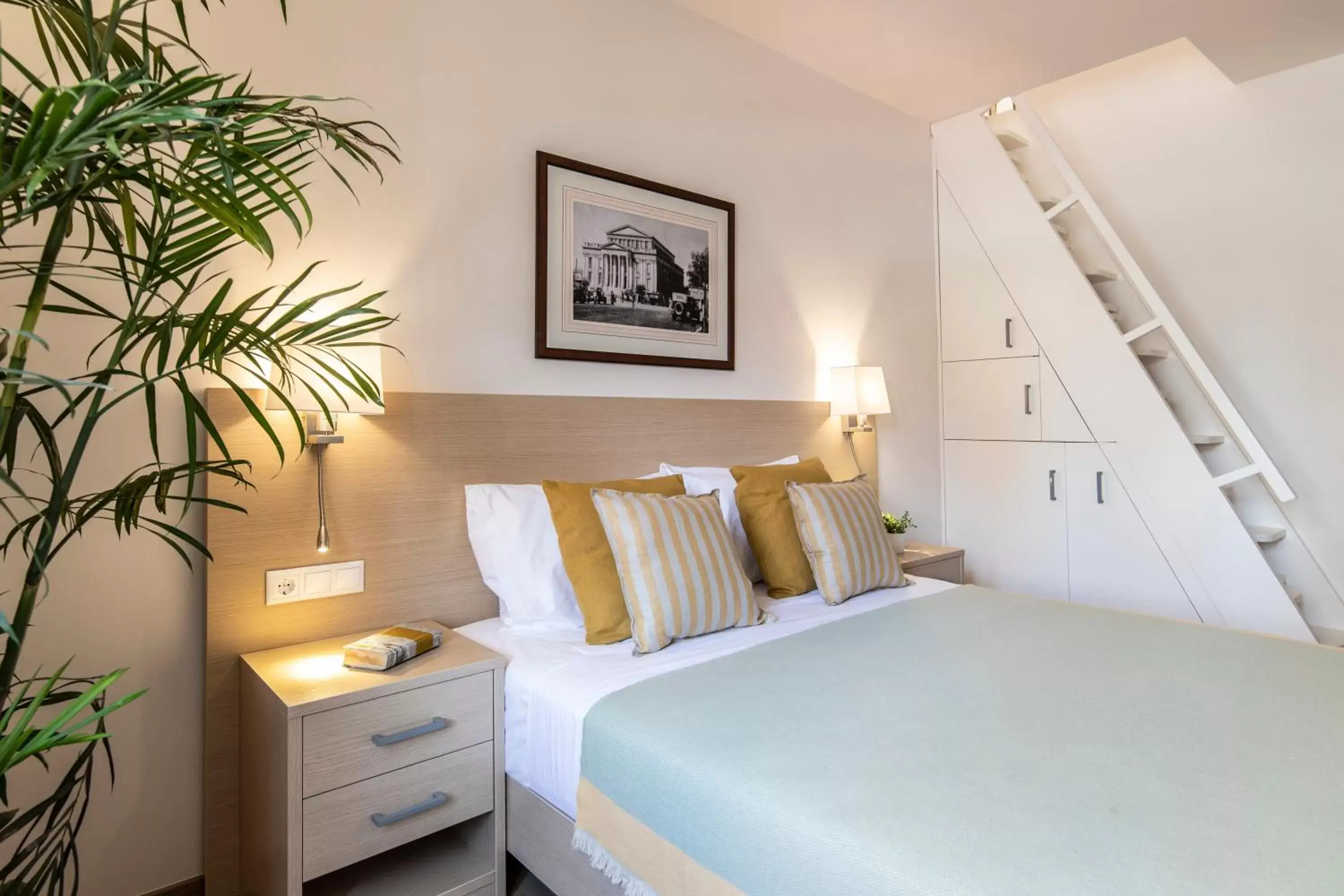 Bed in Gallery Suites & Residences Piraeus Bed in Gallery Suites & Residences Piraeus