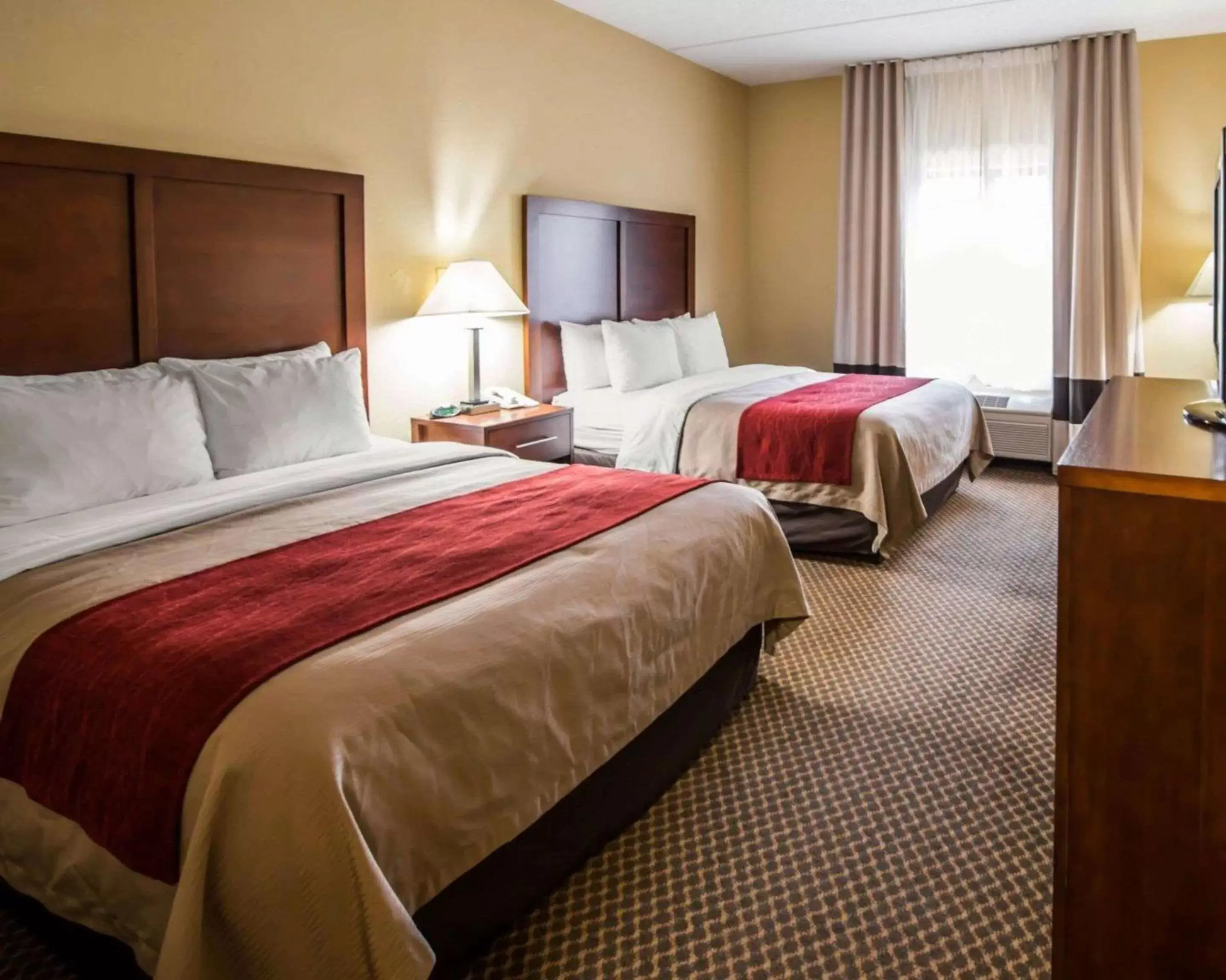 Standard Queen Room with Two Queen Beds - Non-Smoking in Comfort Inn & Suites Morganton South Standard Queen Room with Two Queen Beds - Non-Smoking in Comfort Inn & Suites Morganton South