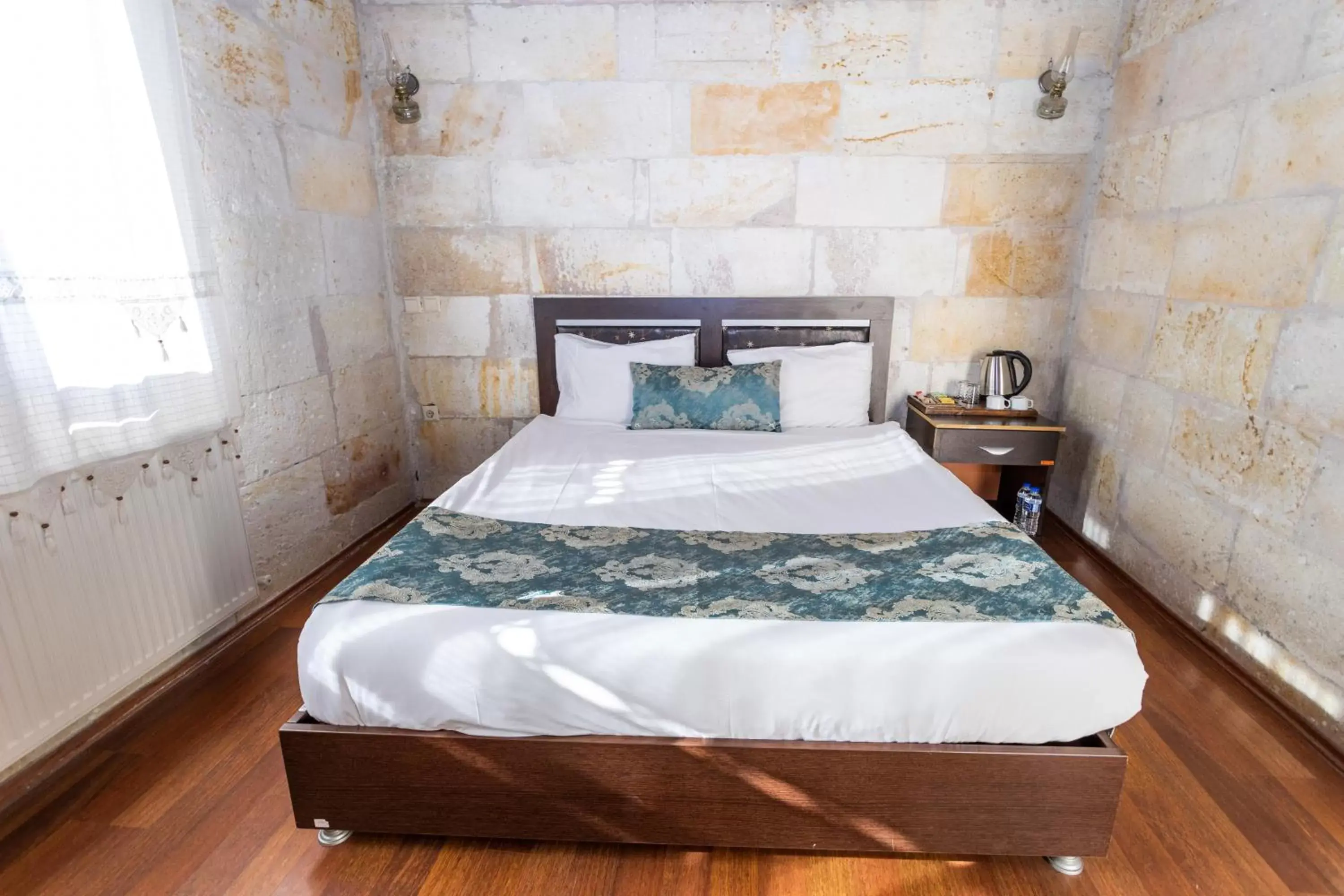 Bed in Guven Cave Hotel