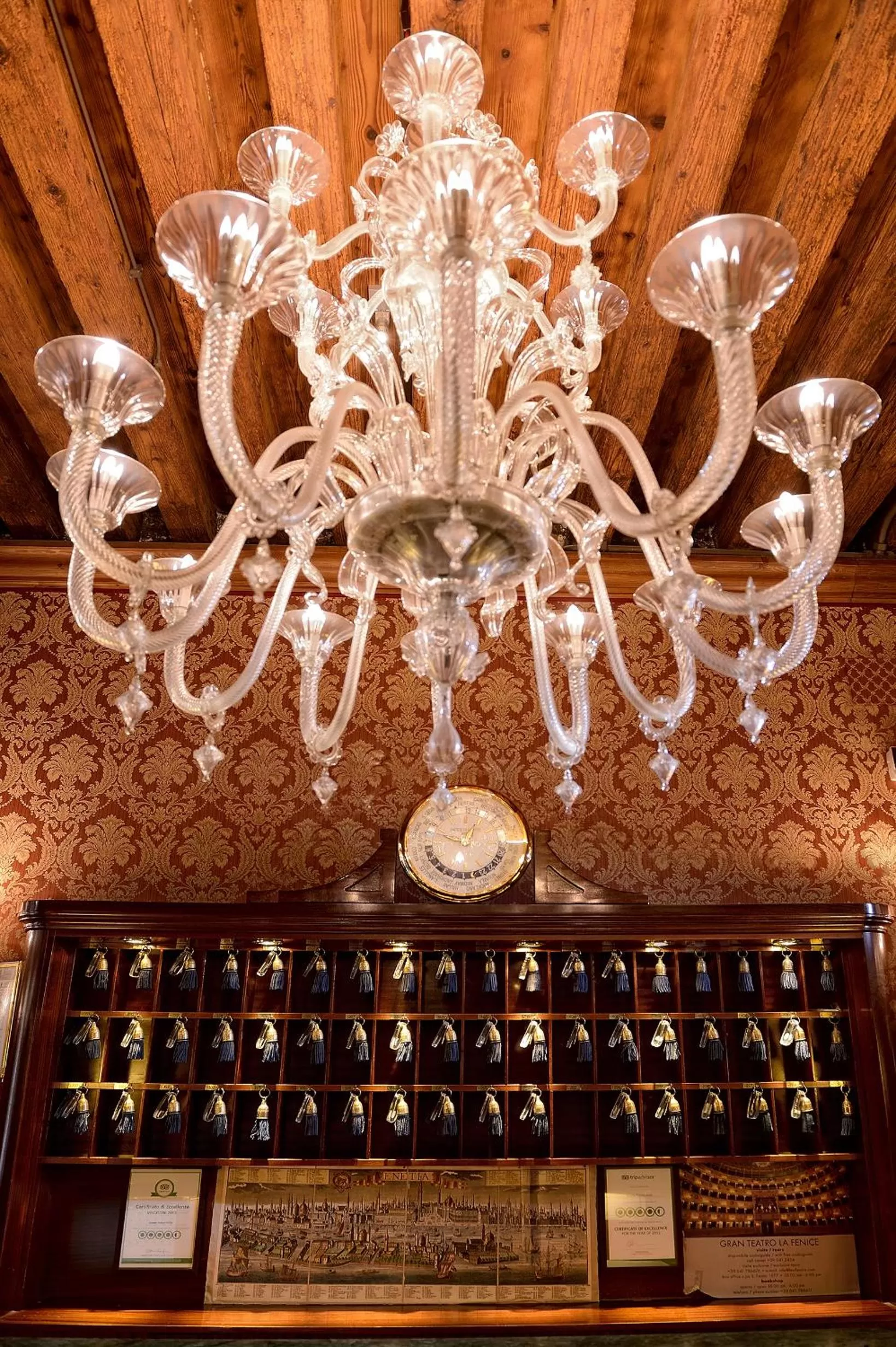 Decorative detail in Duodo Palace Hotel