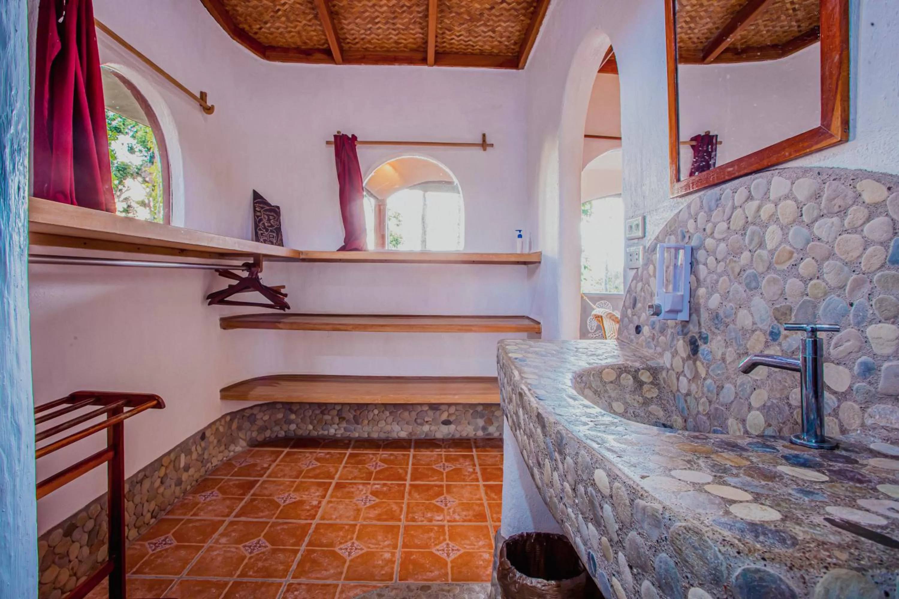 Bathroom in Atremaru Jungle Retreat