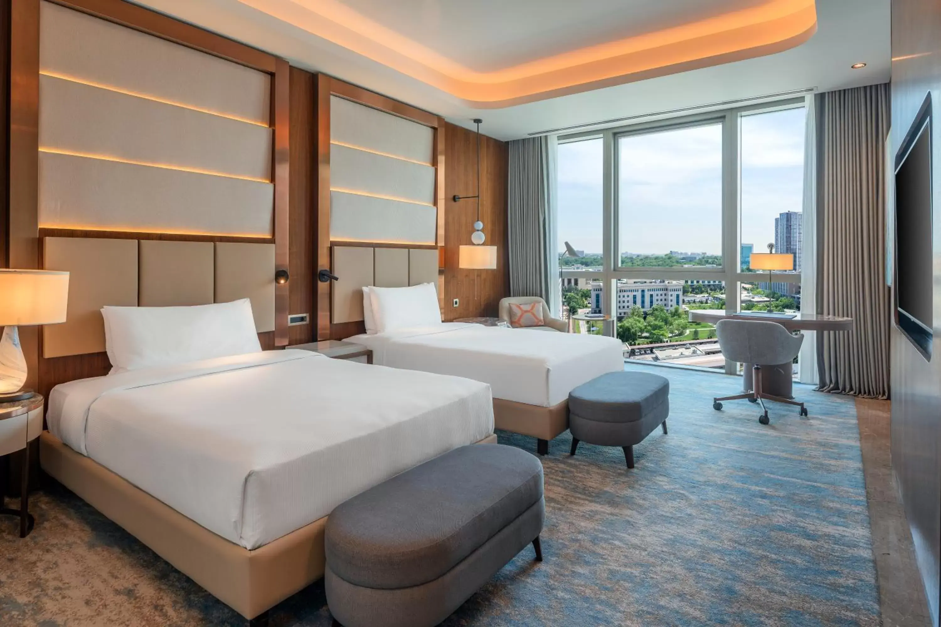Executive Twin Room in Hilton Tashkent City Executive Twin Room in Hilton Tashkent City