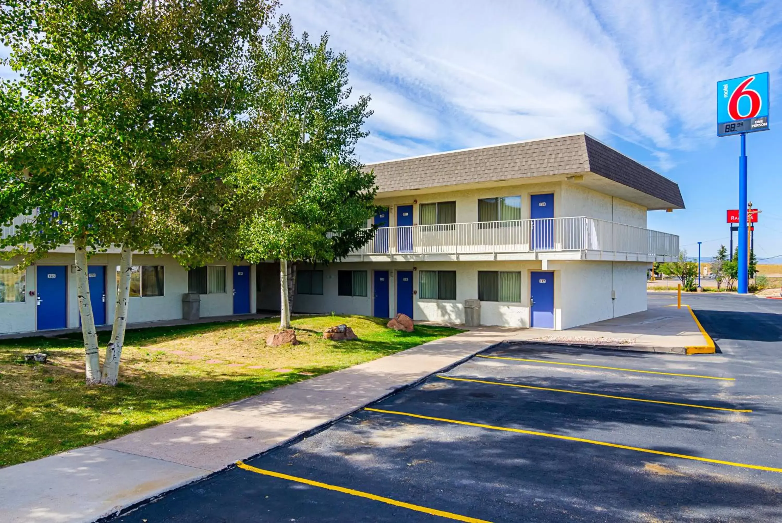 Facade/entrance, Property Building in Motel 6-Laramie, WY