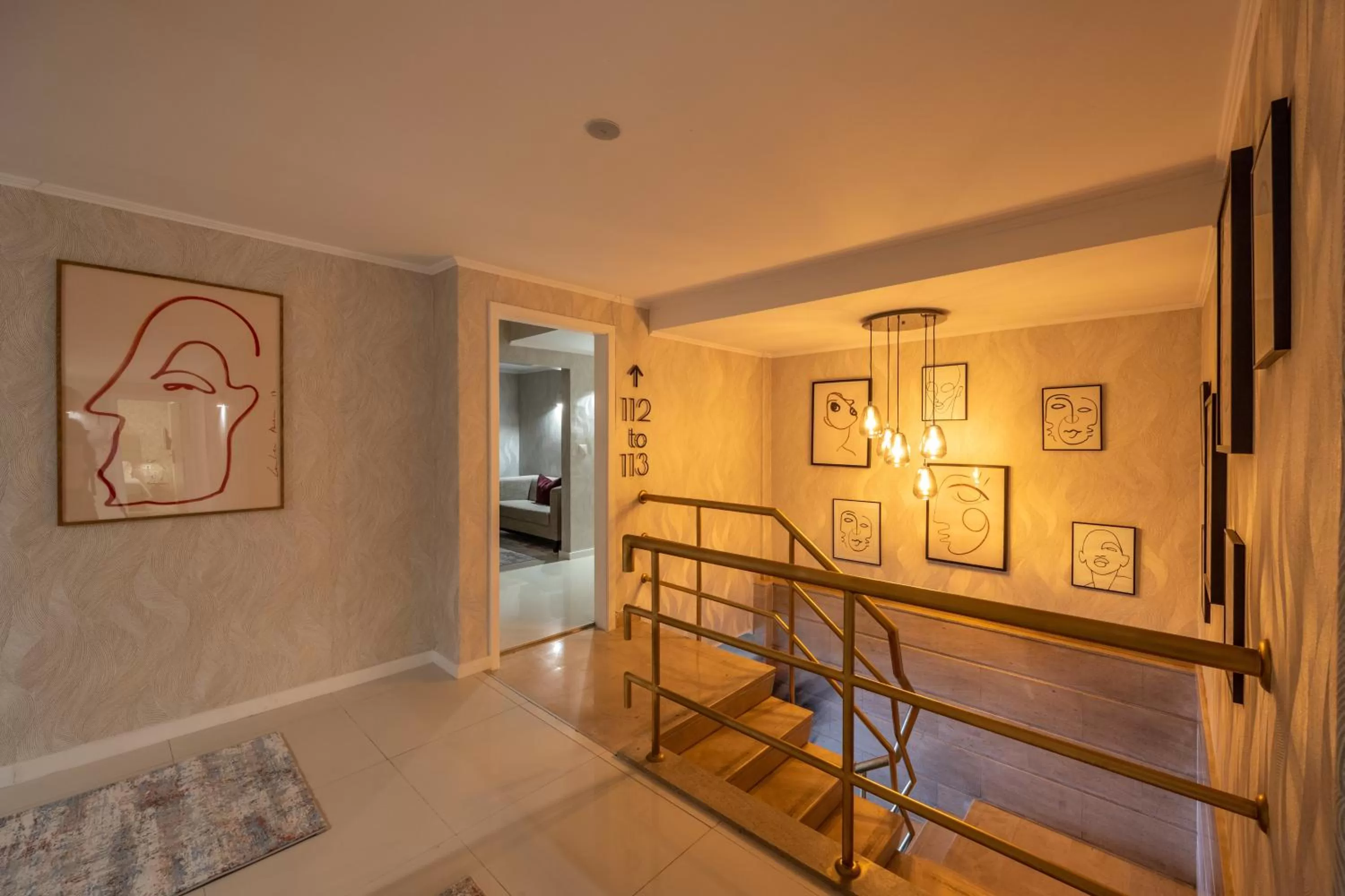 Decorative detail in Bossa & Bed Hostel