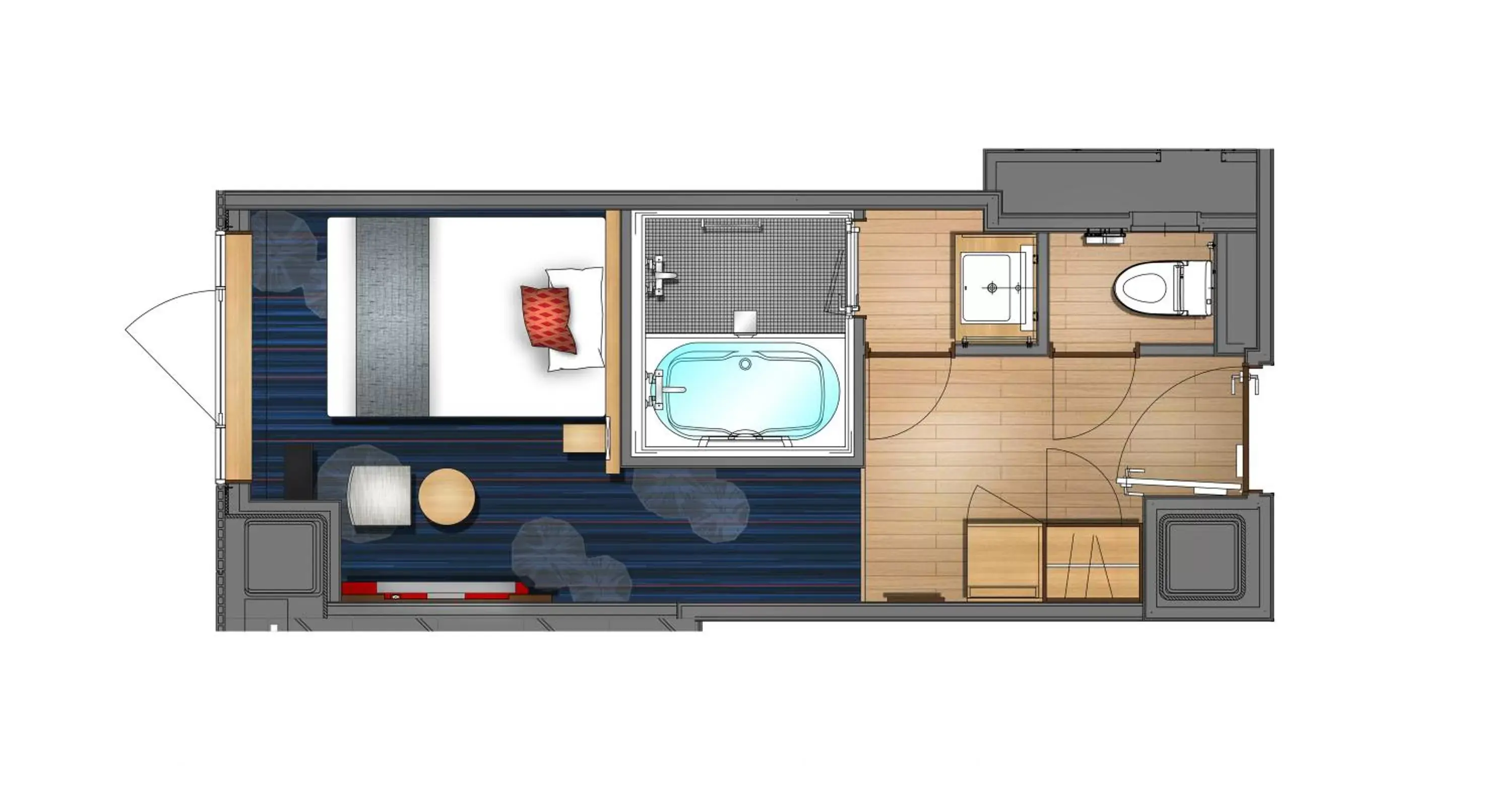 Floor Plan in Rihga Gran Kyoto