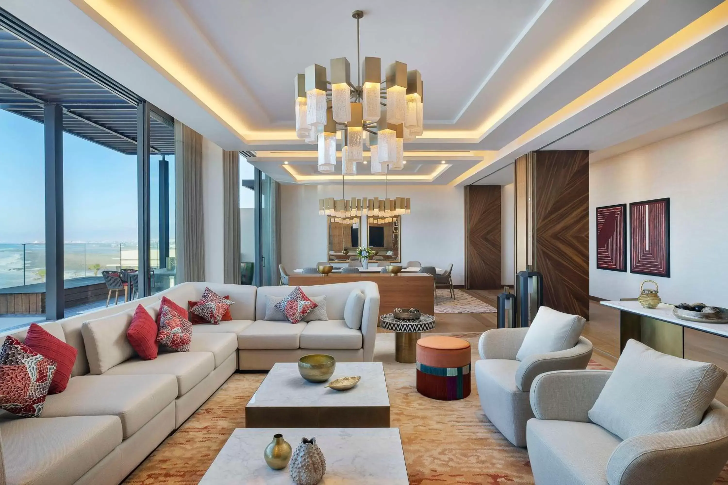 Living room, Seating Area in Conrad Rabat Arzana