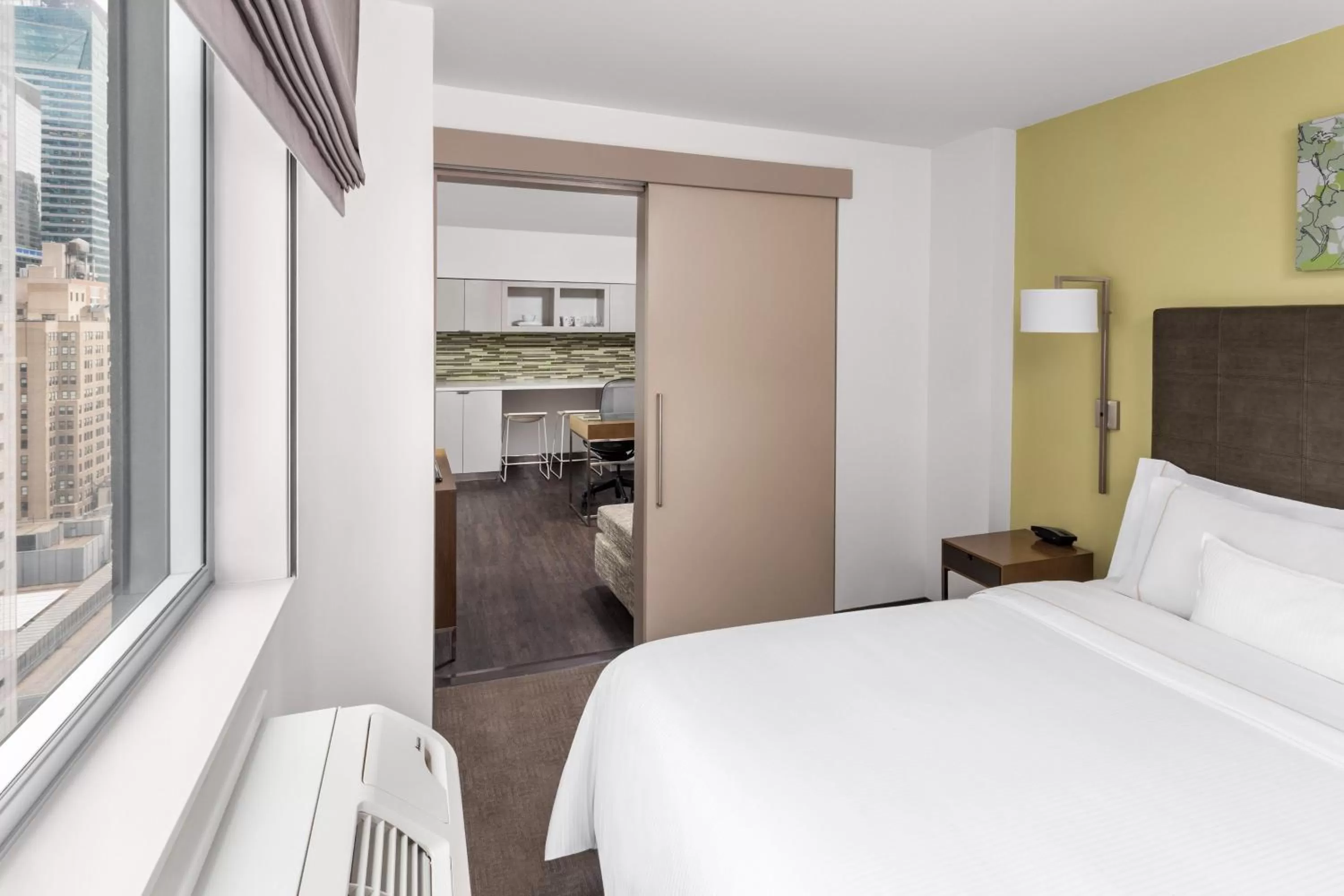 Bedroom, Bed in Element Times Square West